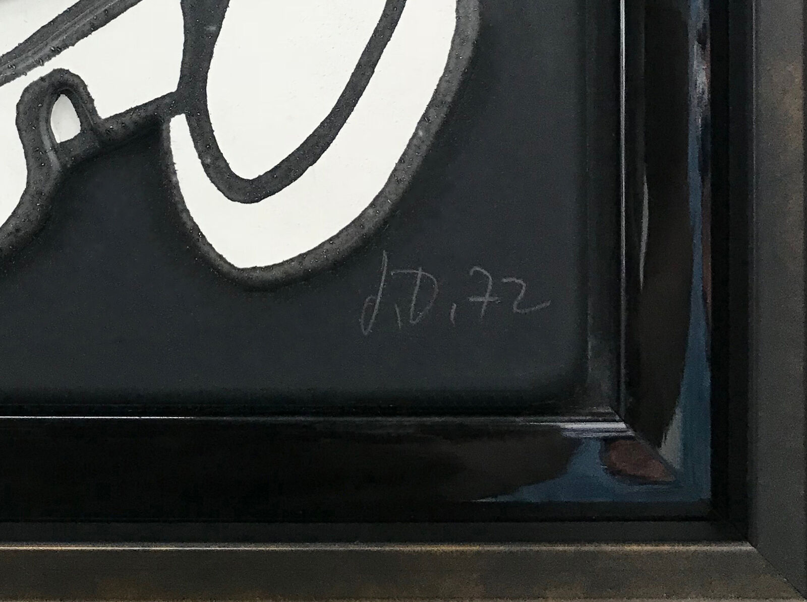 Artwork by Jean Dubuffet, ARBORESCENSES I, Made of Vacuum-formed Relief Screen Print 