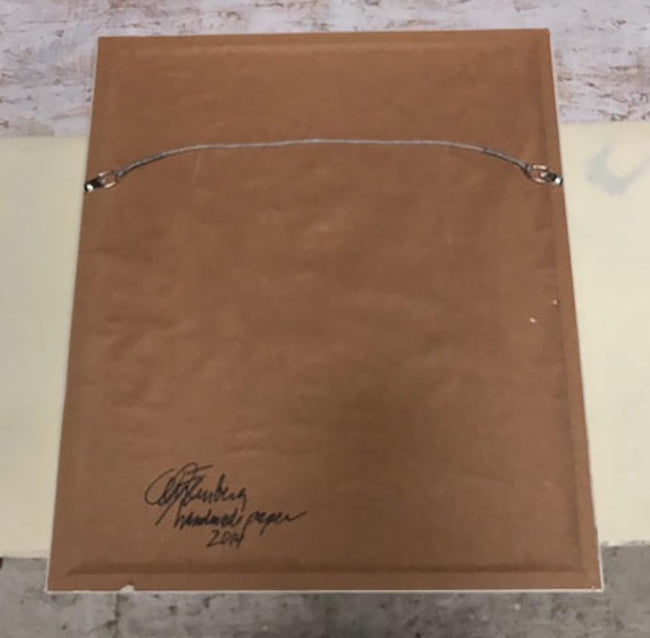 Artwork by Jean Feinberg, DD2.15, Made of Handmade acaba paper 