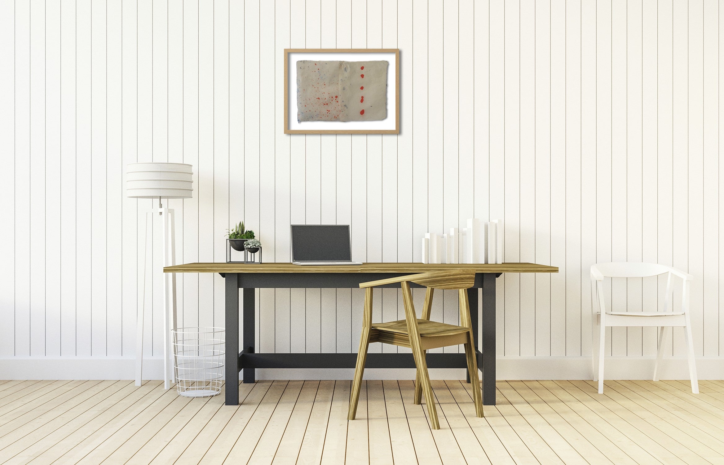 Artwork by Jean Feinberg, DD3.15, Made of Handmade acaba paper 