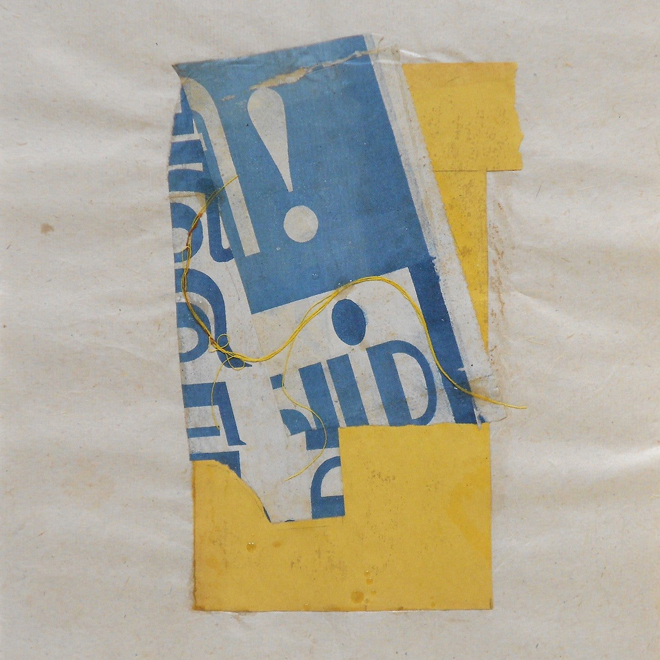 Artwork by Jean Feinberg, India !, Made of Collage on Japanese paper 