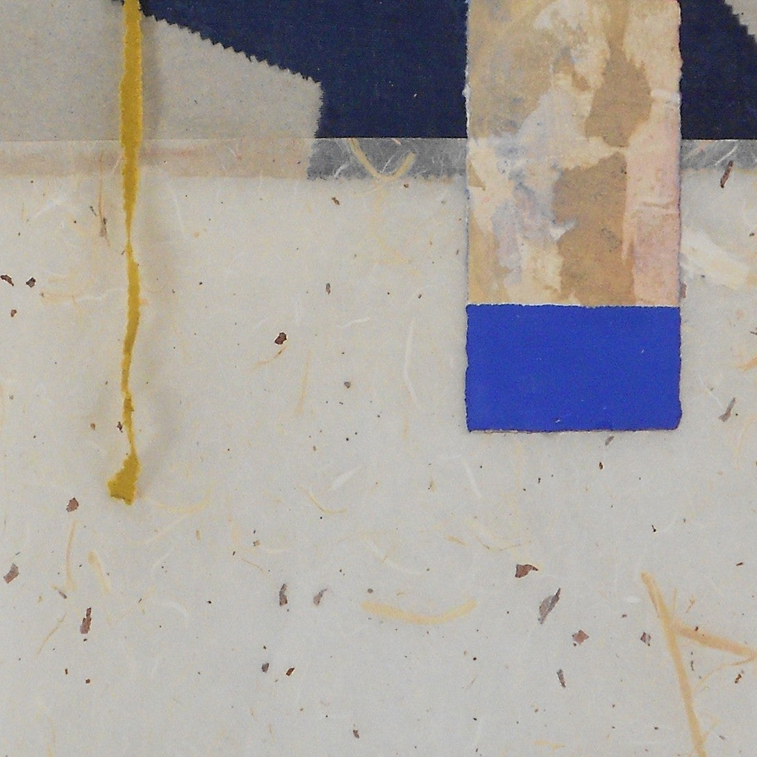 Artwork by Jean Feinberg, P5.15, Made of Collage and gouache on Japanese papers 