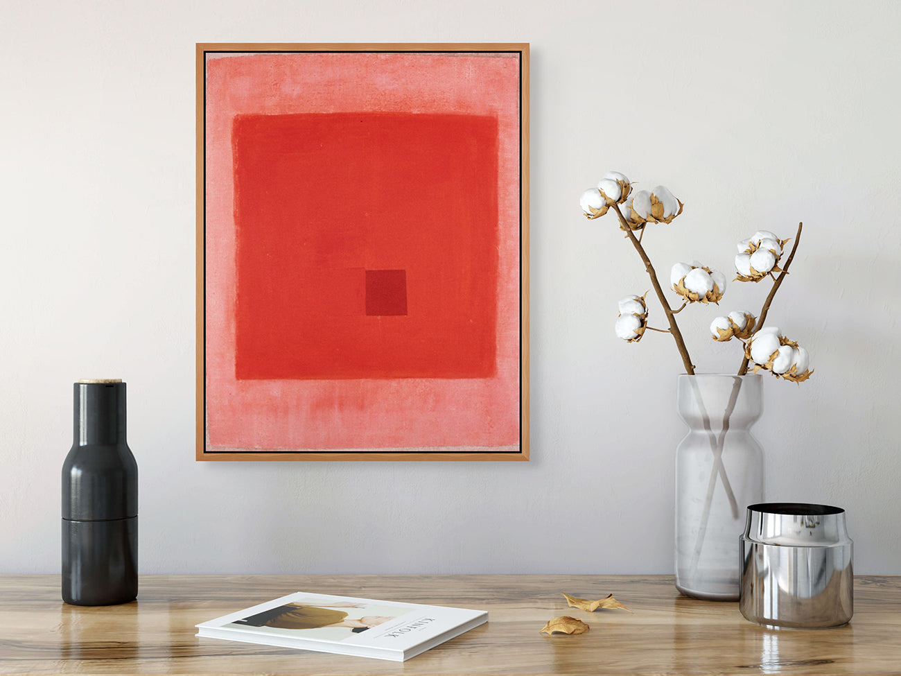 Artwork by Jean Feinberg, Red Glow, Made of Oil on linen 