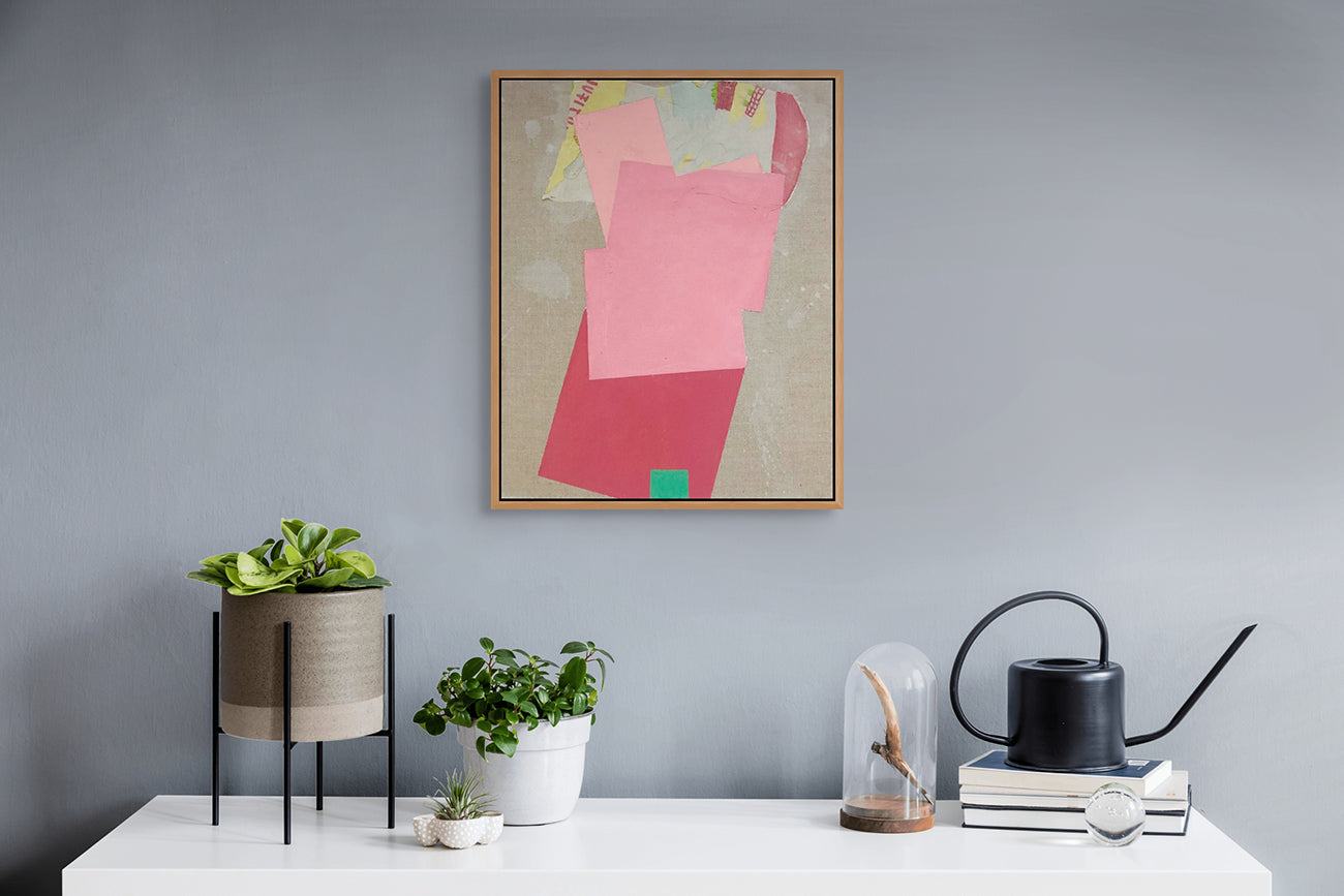 Artwork by Jean Feinberg, UFI, Made of Oil, fabric, pencil on linen 