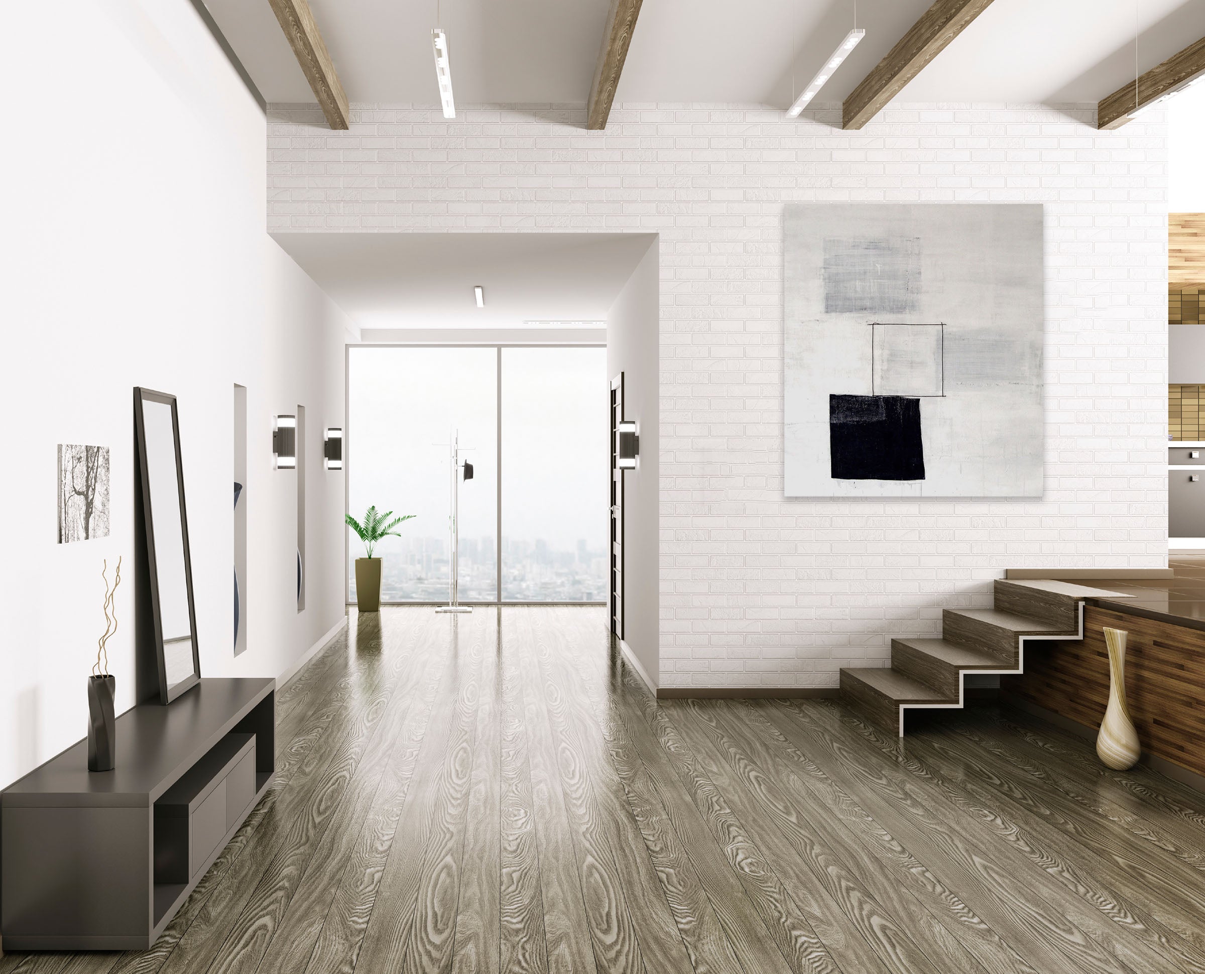 Artwork by Jean Feinberg, Untitled - OL1.96, Made of Oil, fabric and string on linen 