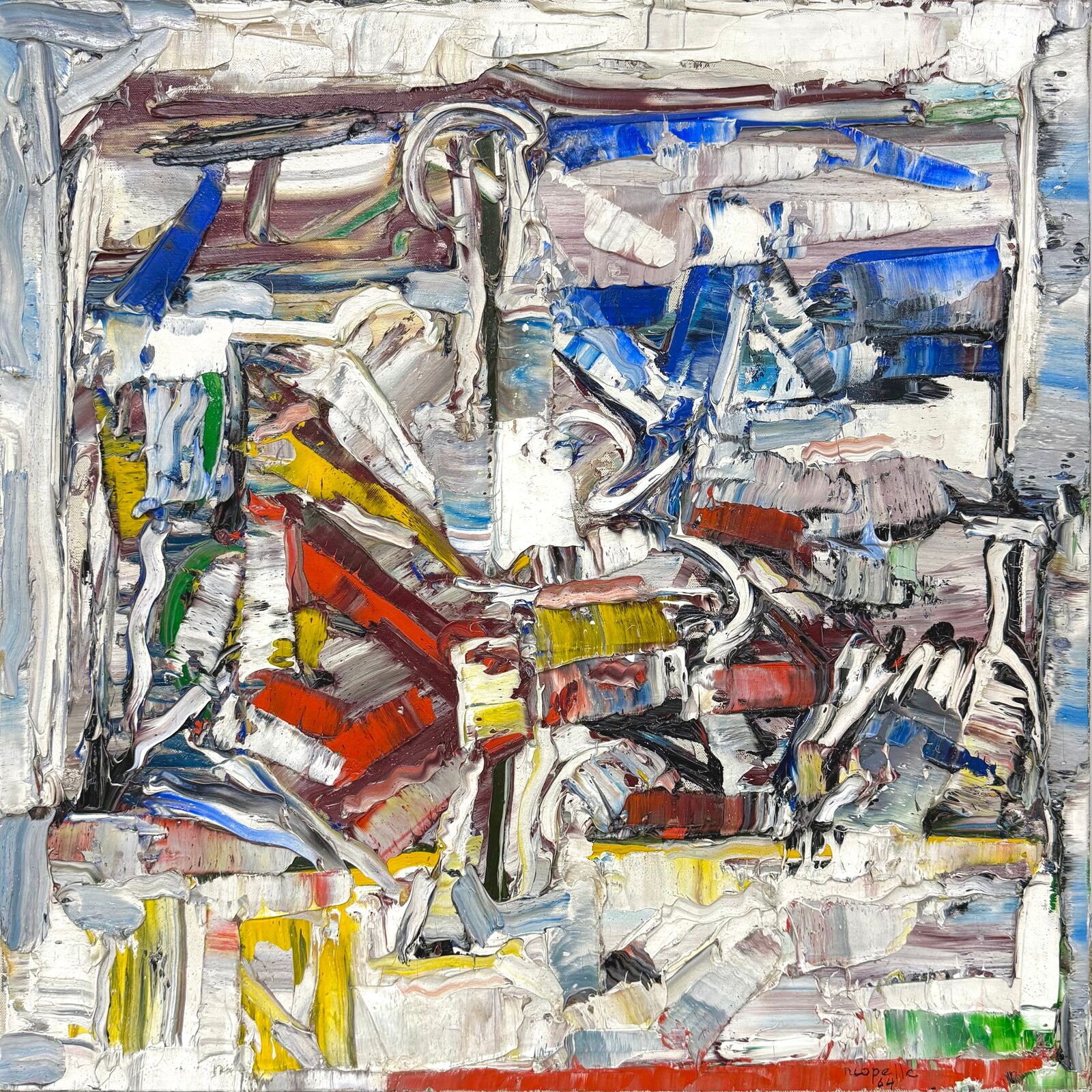 Untitled by Jean-Paul Riopelle, 1964