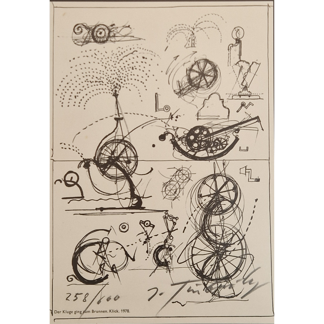 Der Kluge ging zum Brunnen. Klick. by Jean Tinguely, 1978
