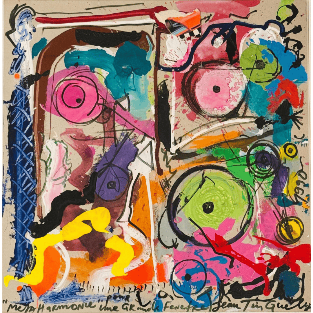 Méta-Harmonie “pour une Grande Fenetre” by Jean Tinguely, 1990