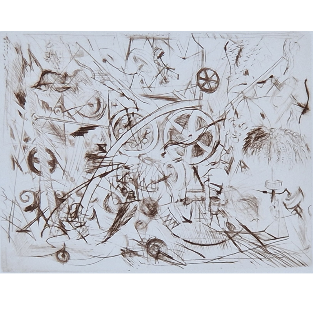 Pandämonium, Grafik 2 by Jean Tinguely, 1984