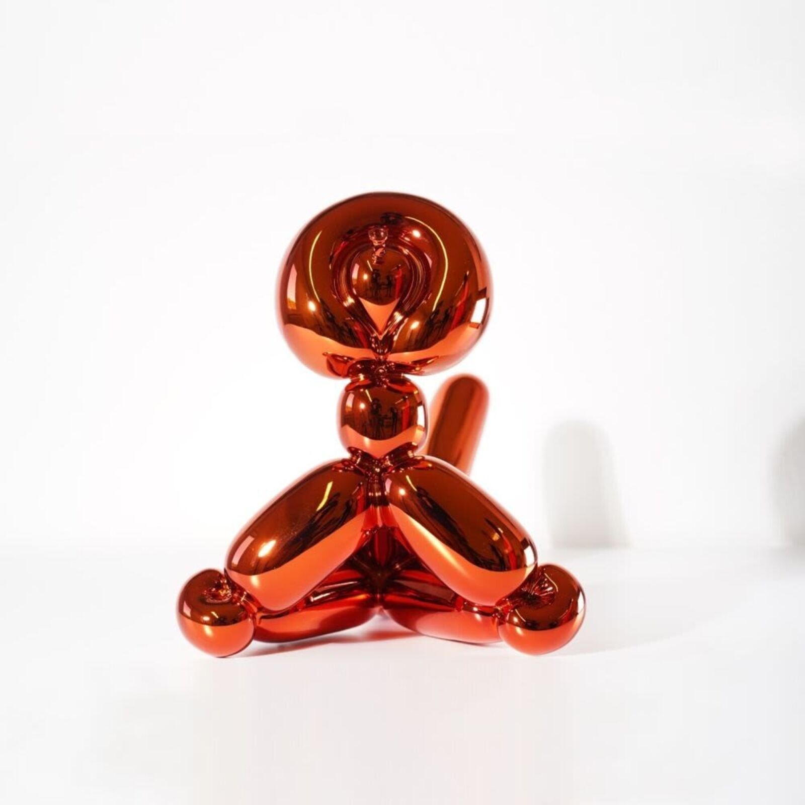 Balloon Monkey Orange by Jeff Koons, 2019