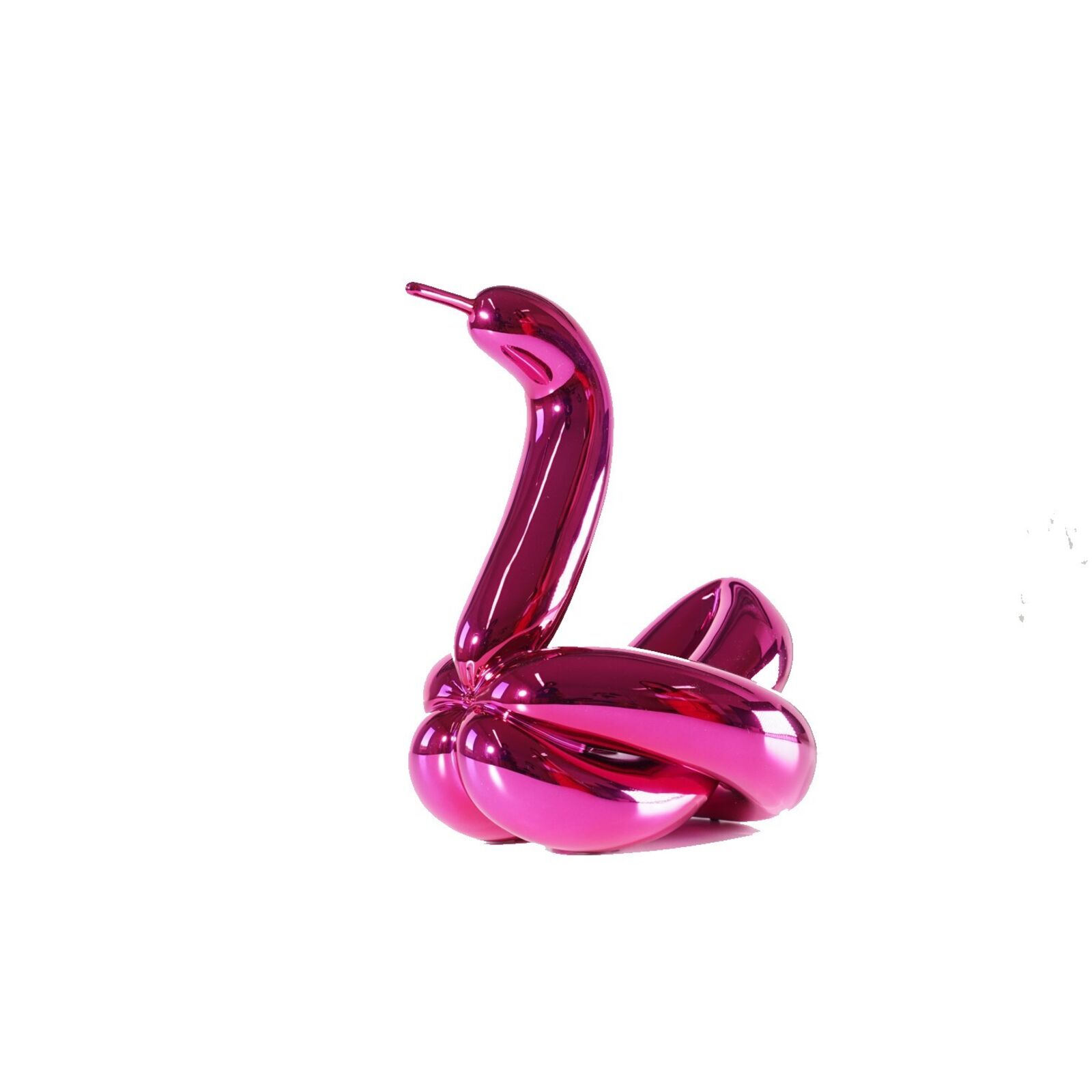 Balloon Swan (Magenta) by Jeff Koons, 2019