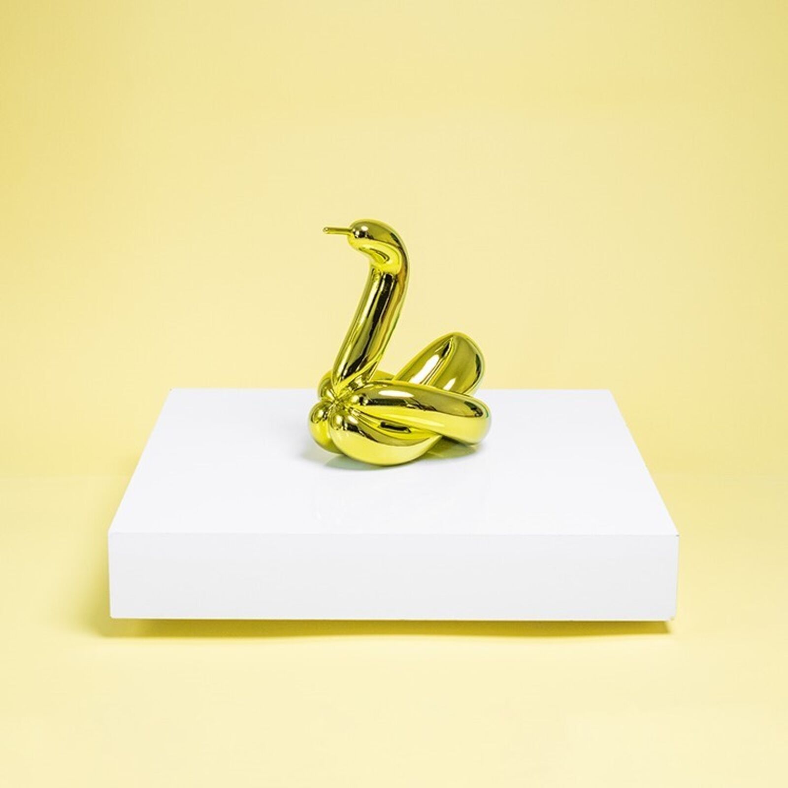 Balloon Swan (Yellow) by Jeff Koons, 2017