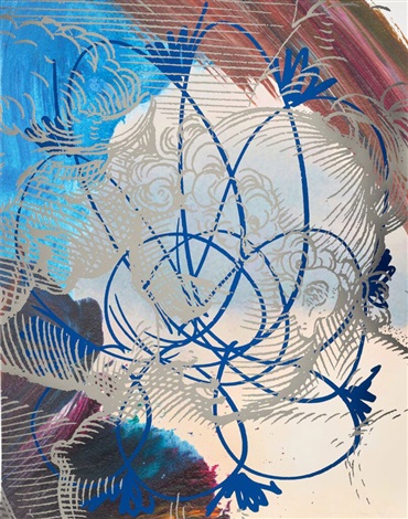 Carracci Flower by Jeff Koons, 2021