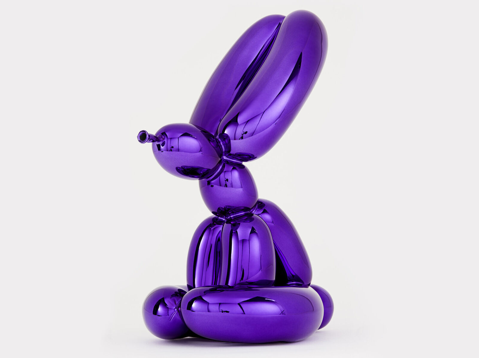 Balloon Rabbit (Violet) by Jeff Koons, 2019