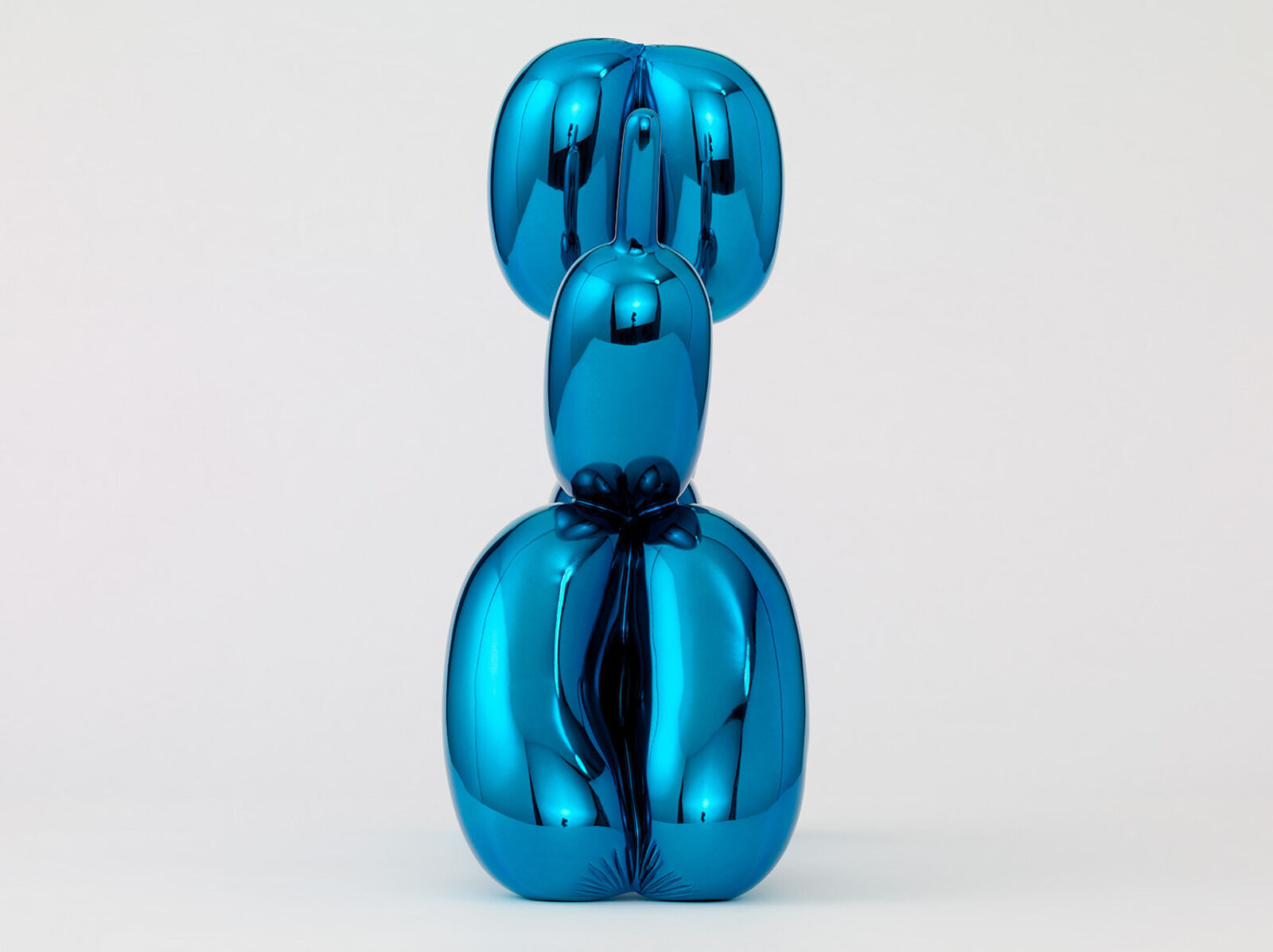 Artwork by Jeff Koons, Balloon Dog (Blue), Made of Porcelain 