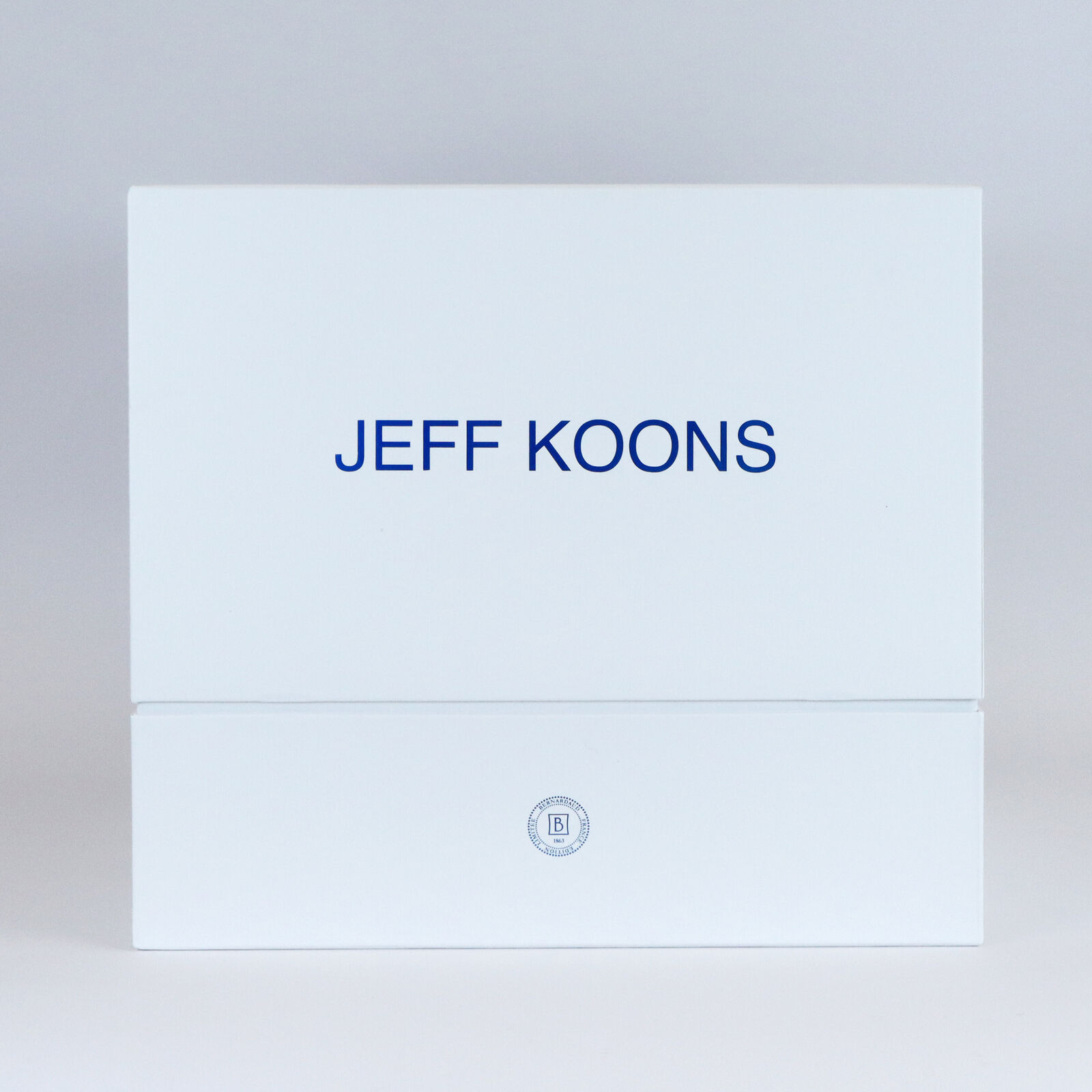 Artwork by Jeff Koons, Diamond (Blue), Made of Limoges porcelain with chromatic metalized coating 