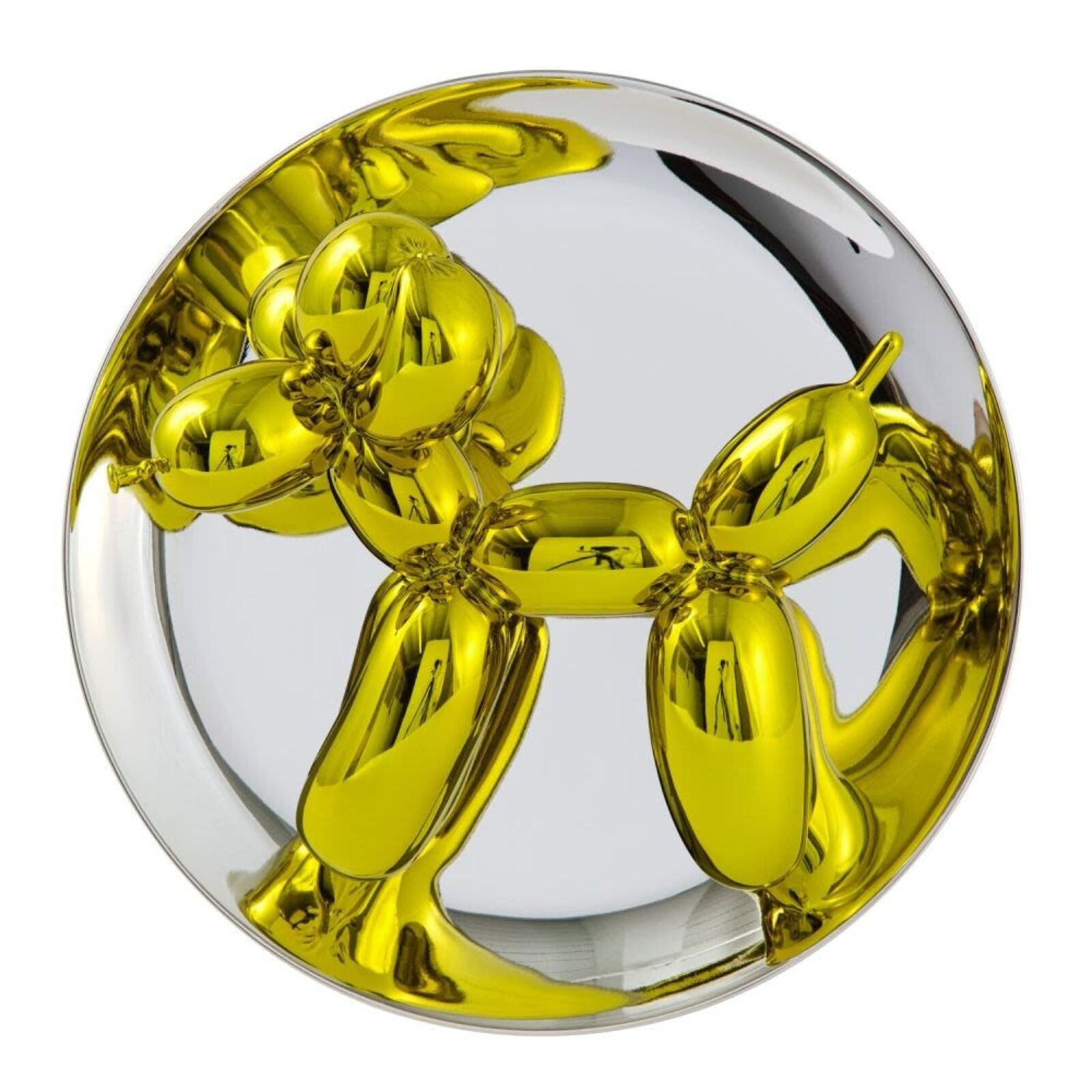 Balloon Dog (Yellow) by Jeff Koons, 2015