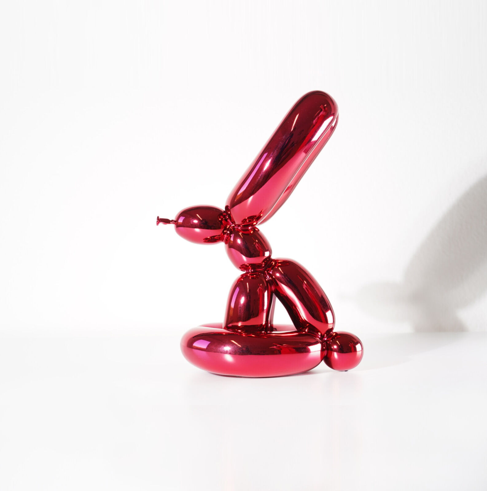 Artwork by Jeff Koons, Balloon Animals, Set I in matching edition numbers, Made of Limoges porcelain with chromatic coating 