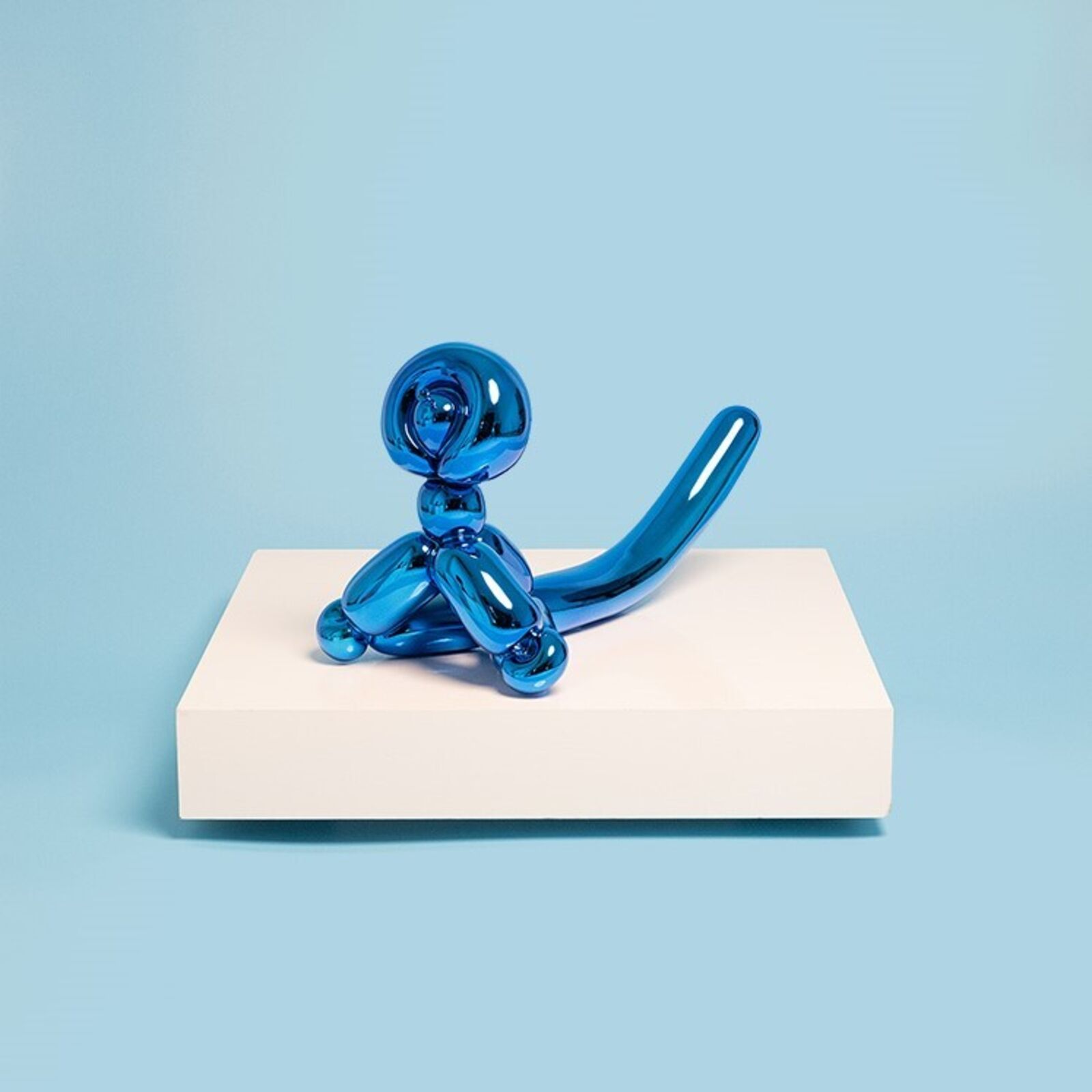 Artwork by Jeff Koons, Balloon Animals, Set I in matching edition numbers, Made of Limoges porcelain with chromatic coating 
