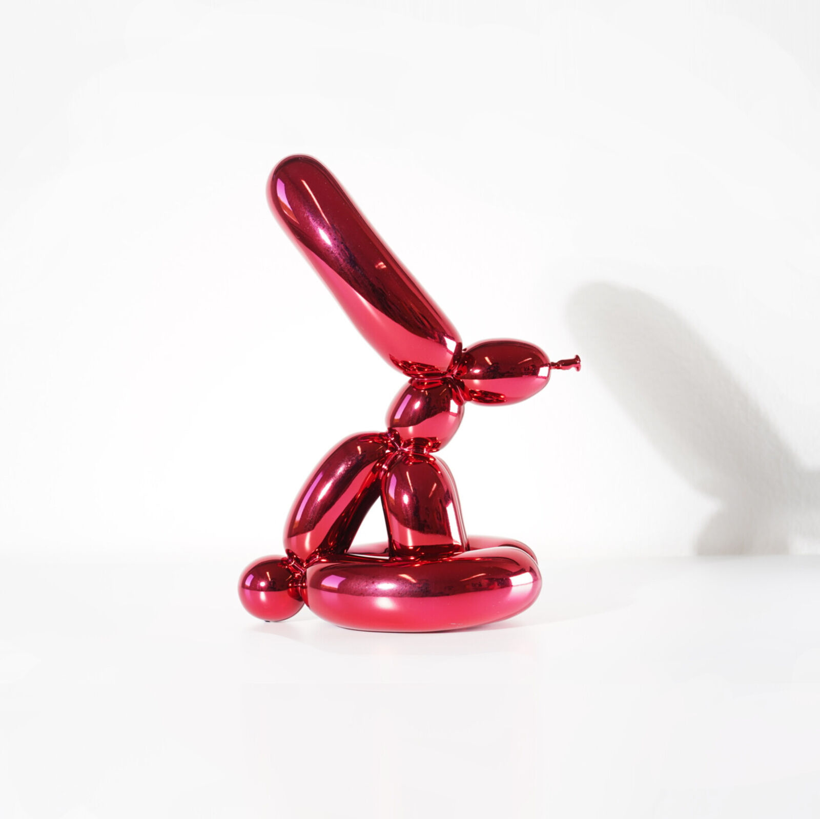 Artwork by Jeff Koons, Balloon Animals, Set I in matching edition numbers, Made of Limoges porcelain with chromatic coating 