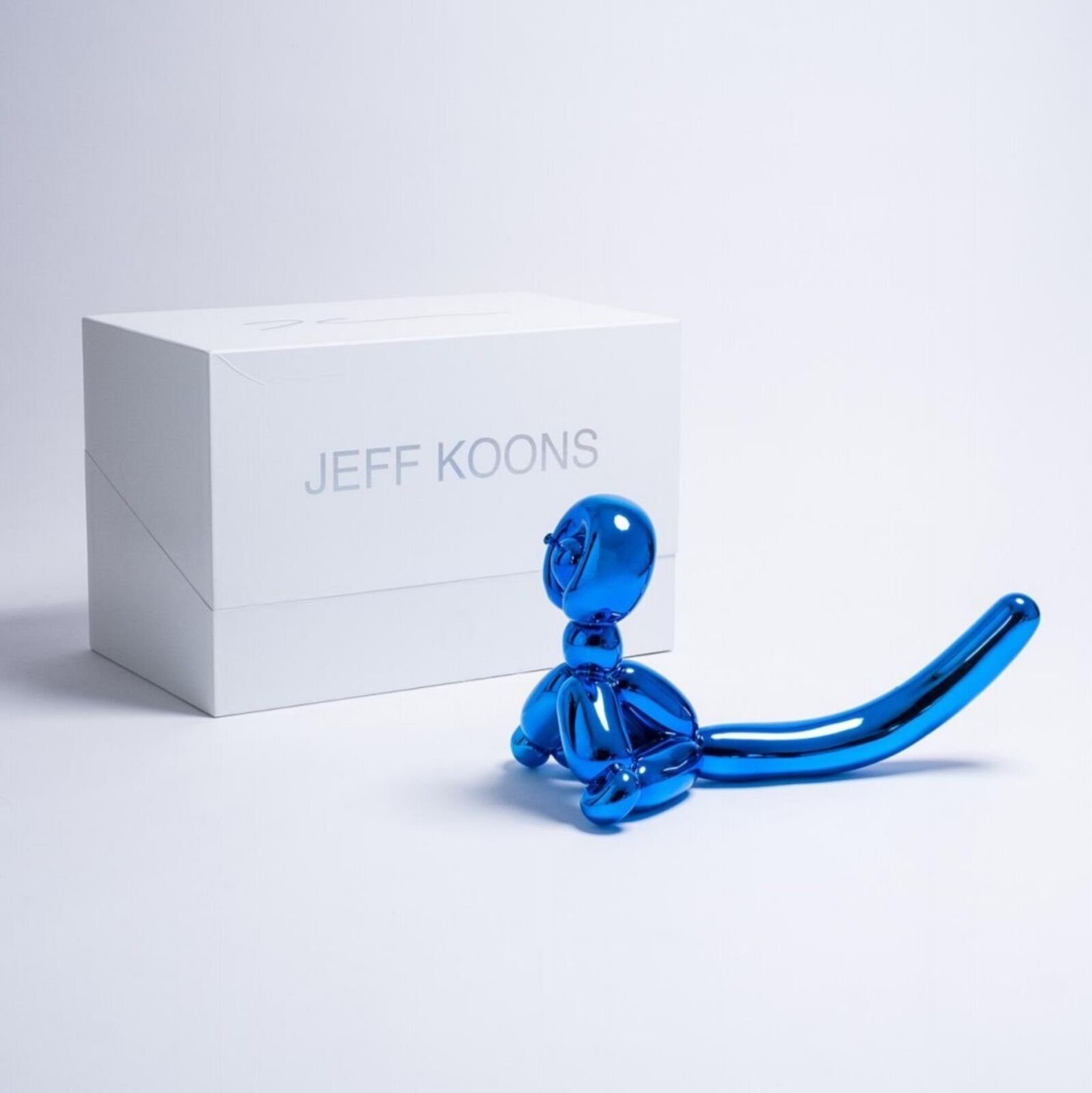 Artwork by Jeff Koons, Balloon Animals, Set I in matching edition numbers, Made of Limoges porcelain with chromatic coating 