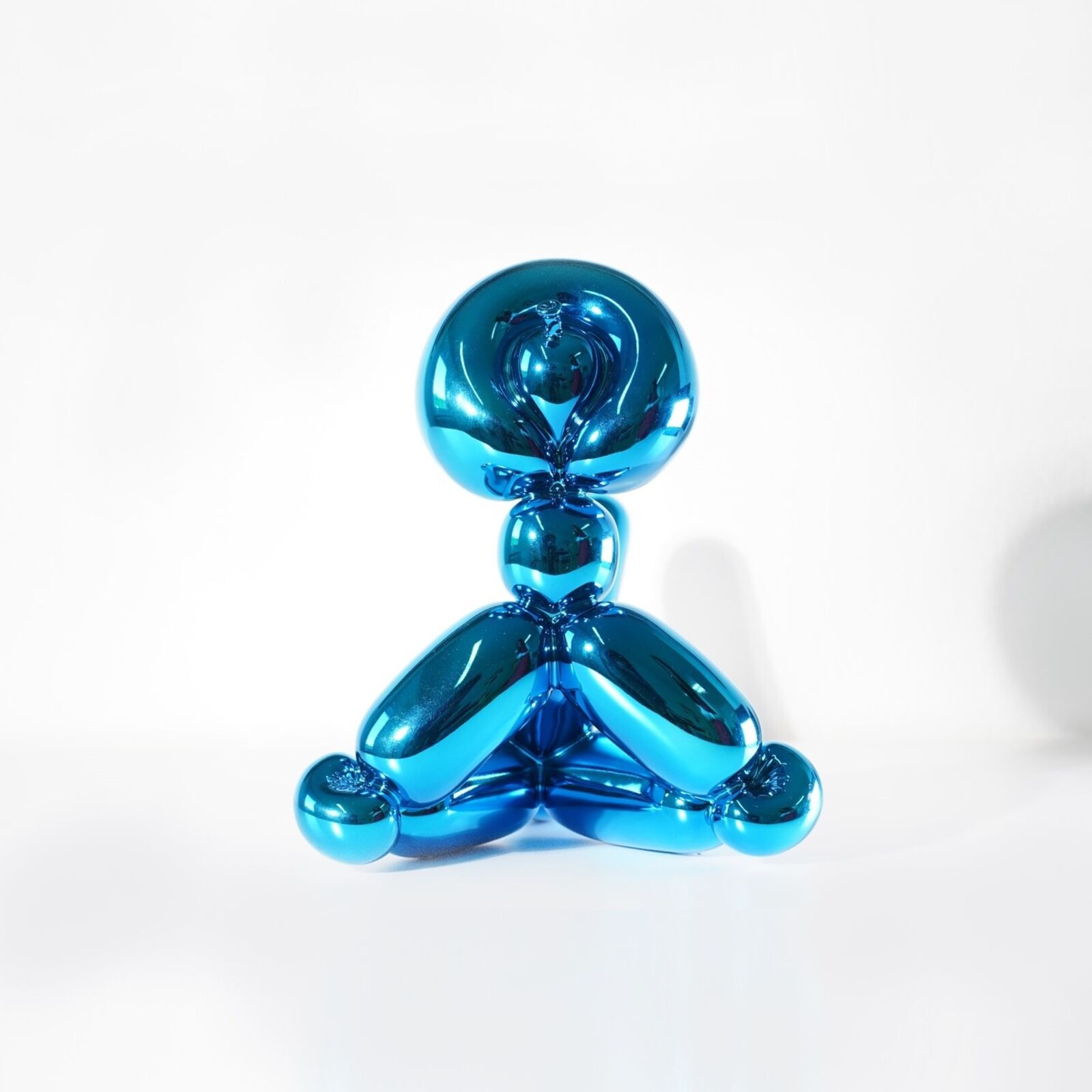 Artwork by Jeff Koons, Balloon Animals, Set I in matching edition numbers, Made of Limoges porcelain with chromatic coating 