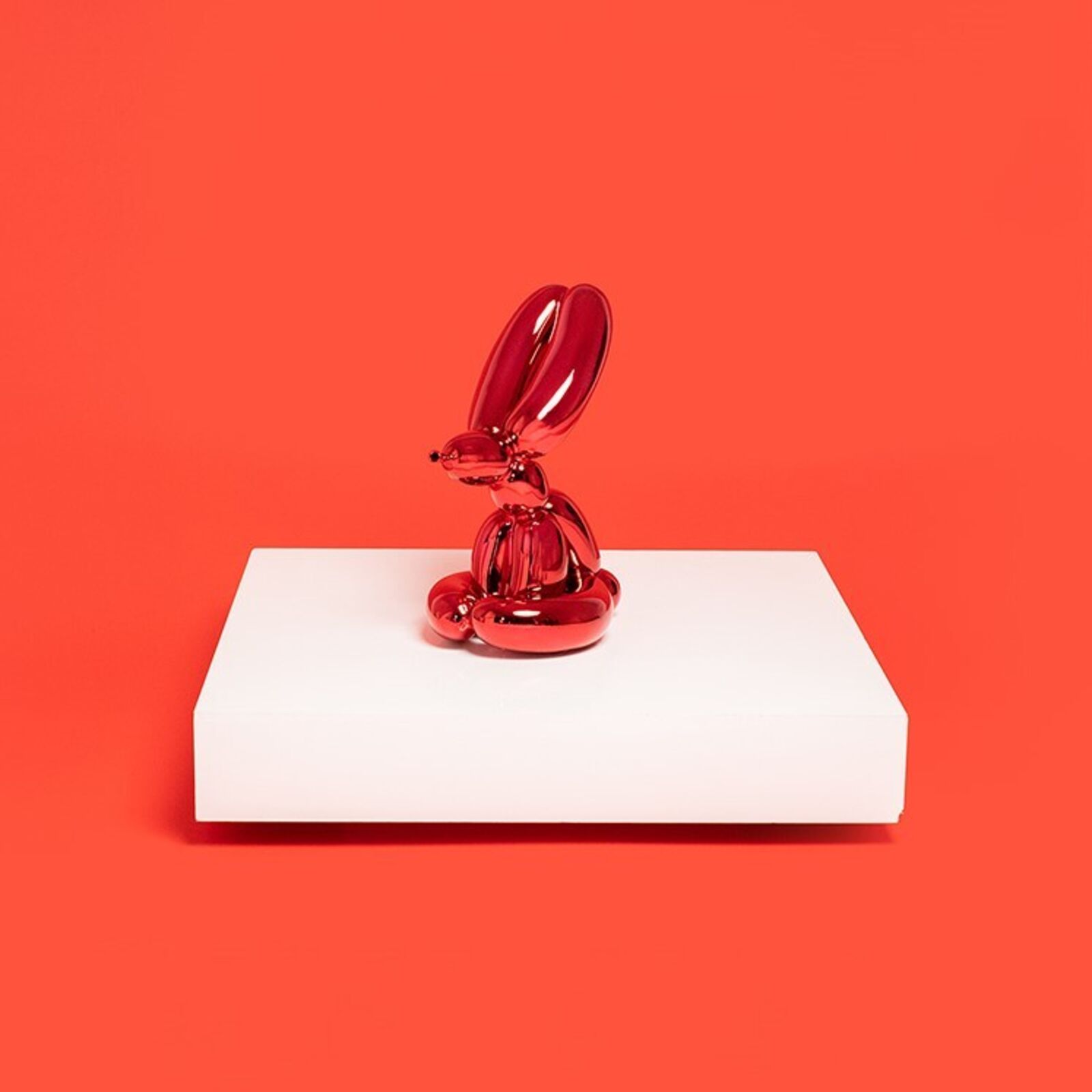 Artwork by Jeff Koons, Balloon Animals, Set I in matching edition numbers, Made of Limoges porcelain with chromatic coating 