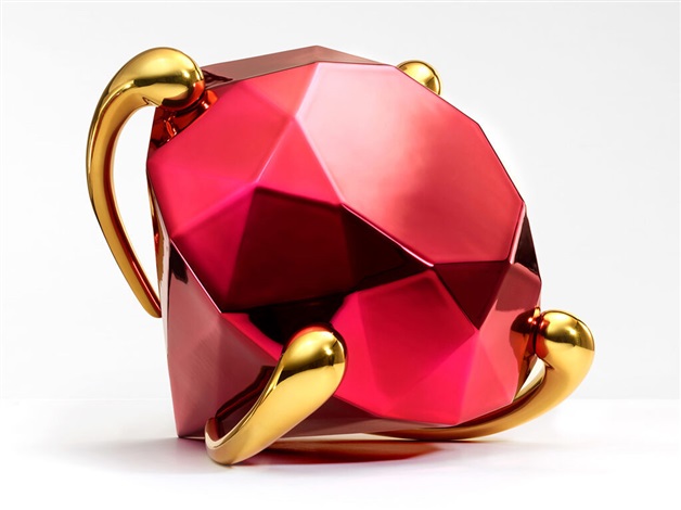 Artwork by Jeff Koons, Diamond (Red), Made of Porcelain 