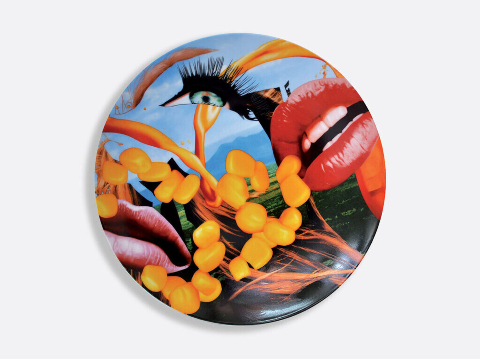 Lips Coupe Plate by Jeff Koons, 2013
