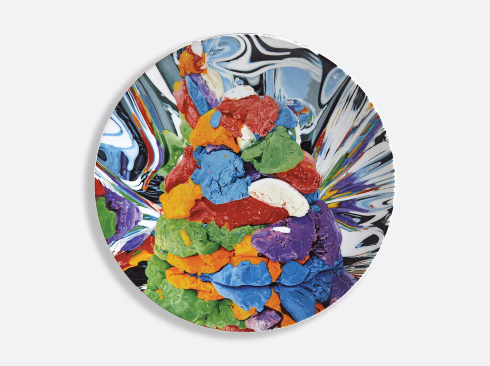 Play-D'oh Coupe Plate by Jeff Koons, 2014