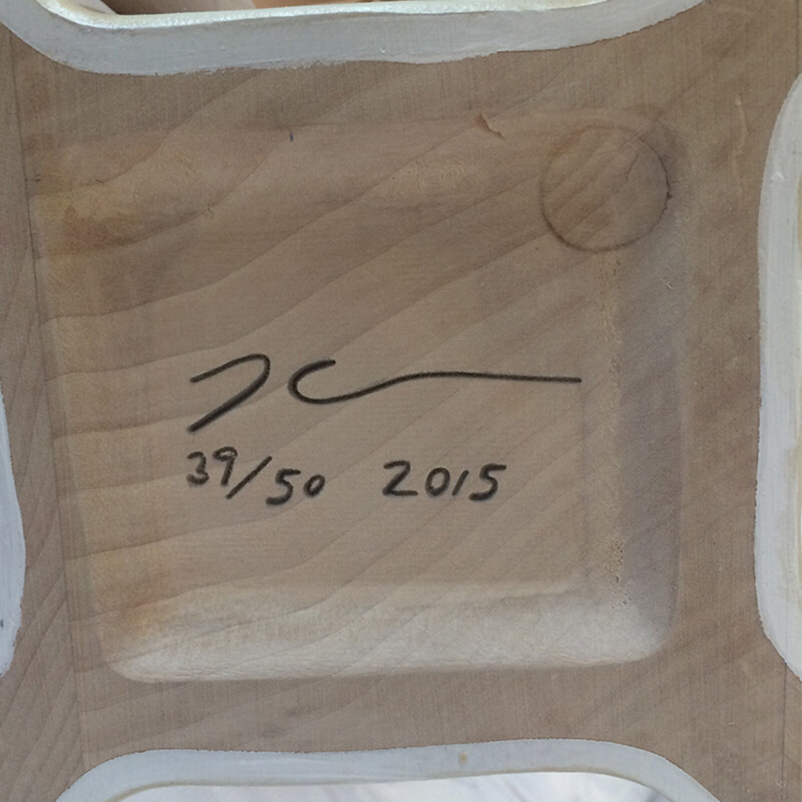 Artwork by Jeff Koons, Seated Ballerina, Made of Polychromed Wood 