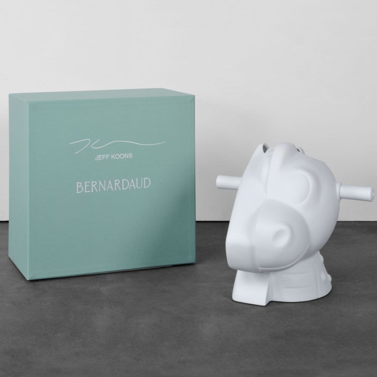 Artwork by Jeff Koons, Split Rocker Vase, Made of Limoges porcelain 