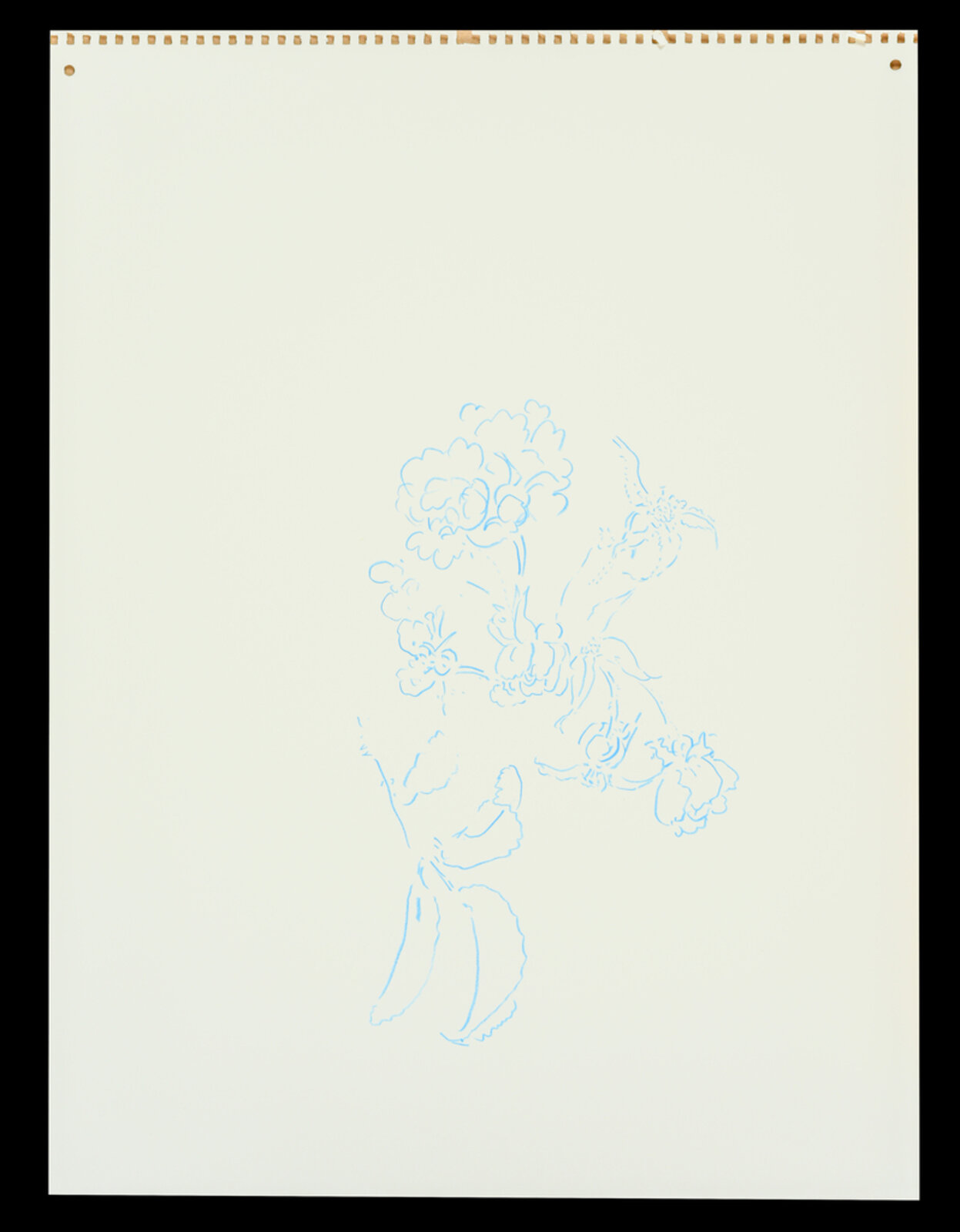 Roses, Blue by Jeffry Mitchell, 2010
