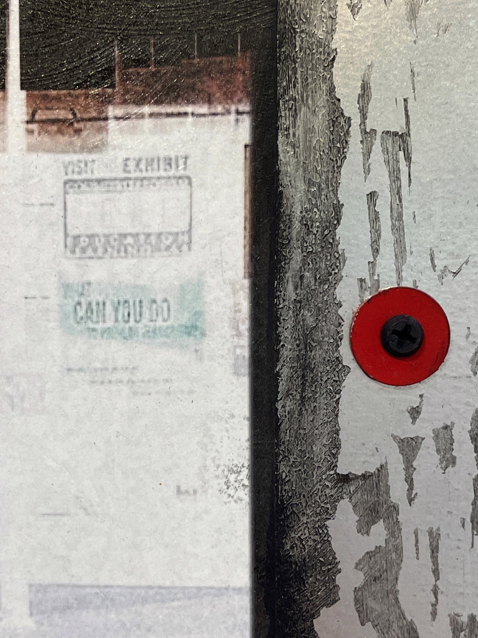 A picture of a city street with a crane in the background.