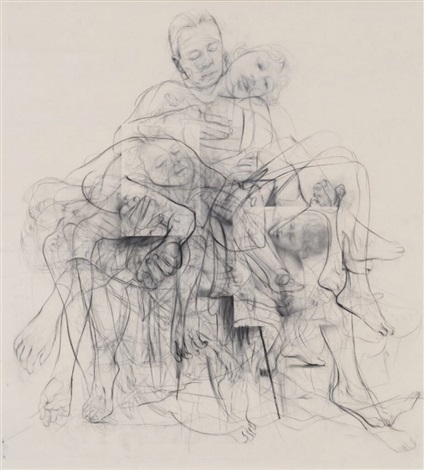 Artwork by Jenny Saville, Chapter (for Linda Nochlin), Made of Full color digital archival print on Somerset Photo 330g/m2 