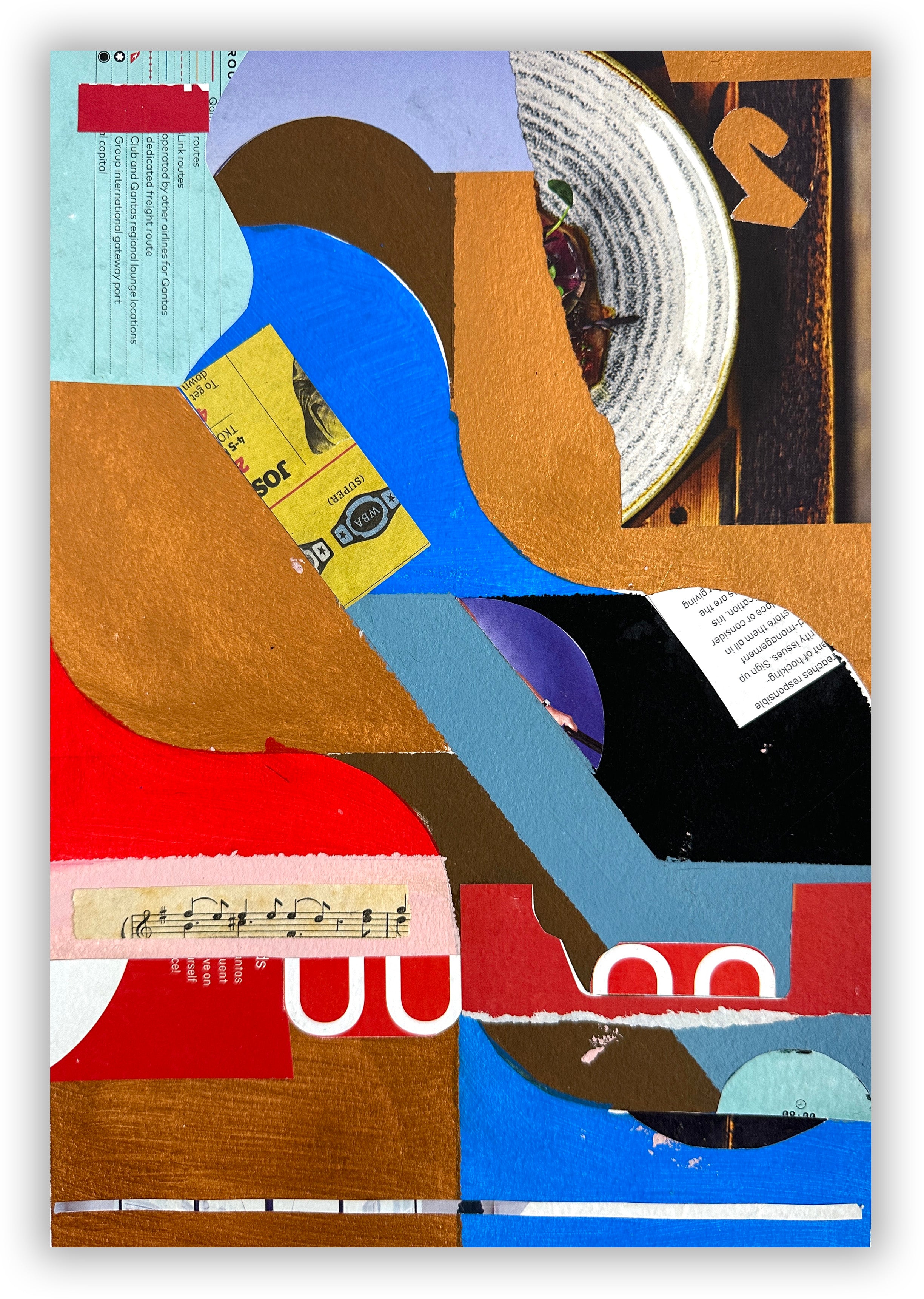 Blue Courier No.38 by Jeremy Annear, 2020