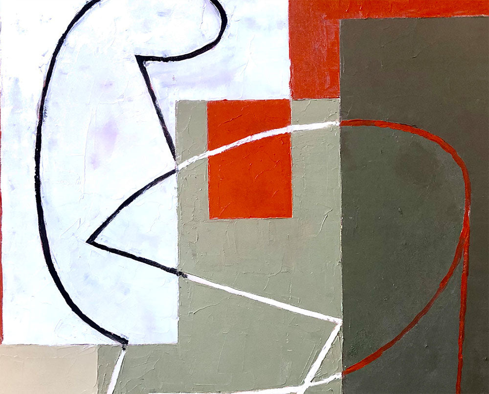 A painting of a woman sitting on a chair in a room.
