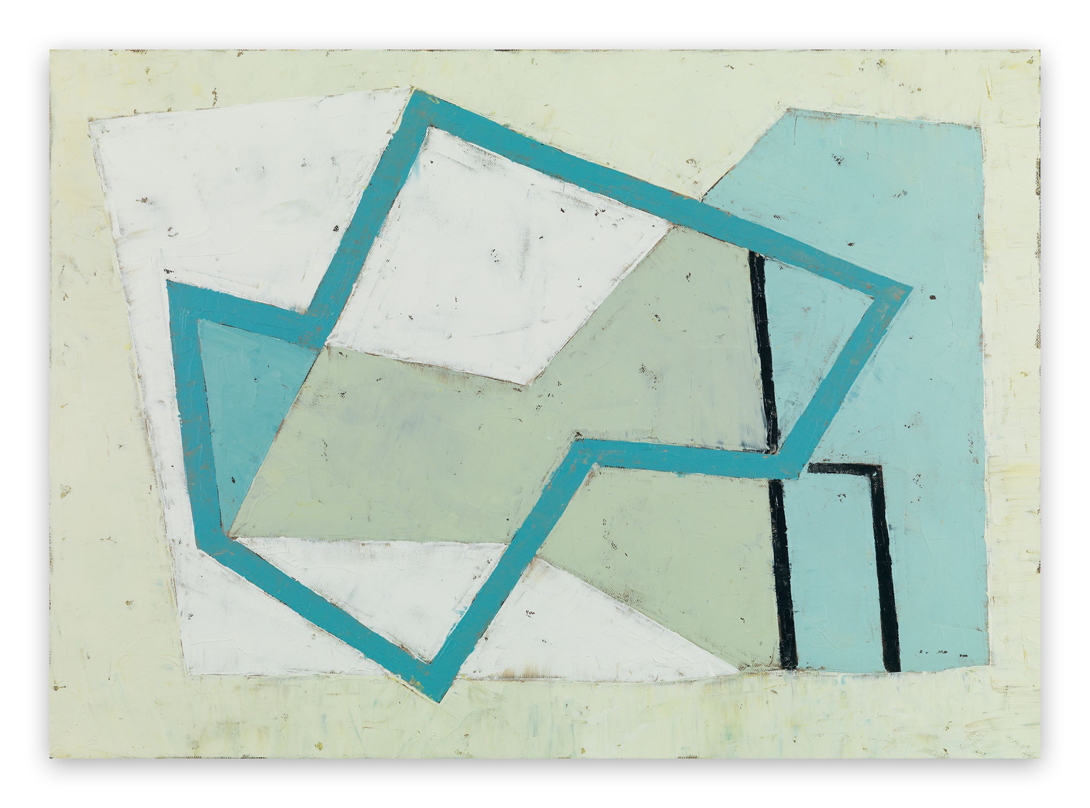 Harbour Forms III (Blue Edge) by Jeremy Annear, 2008