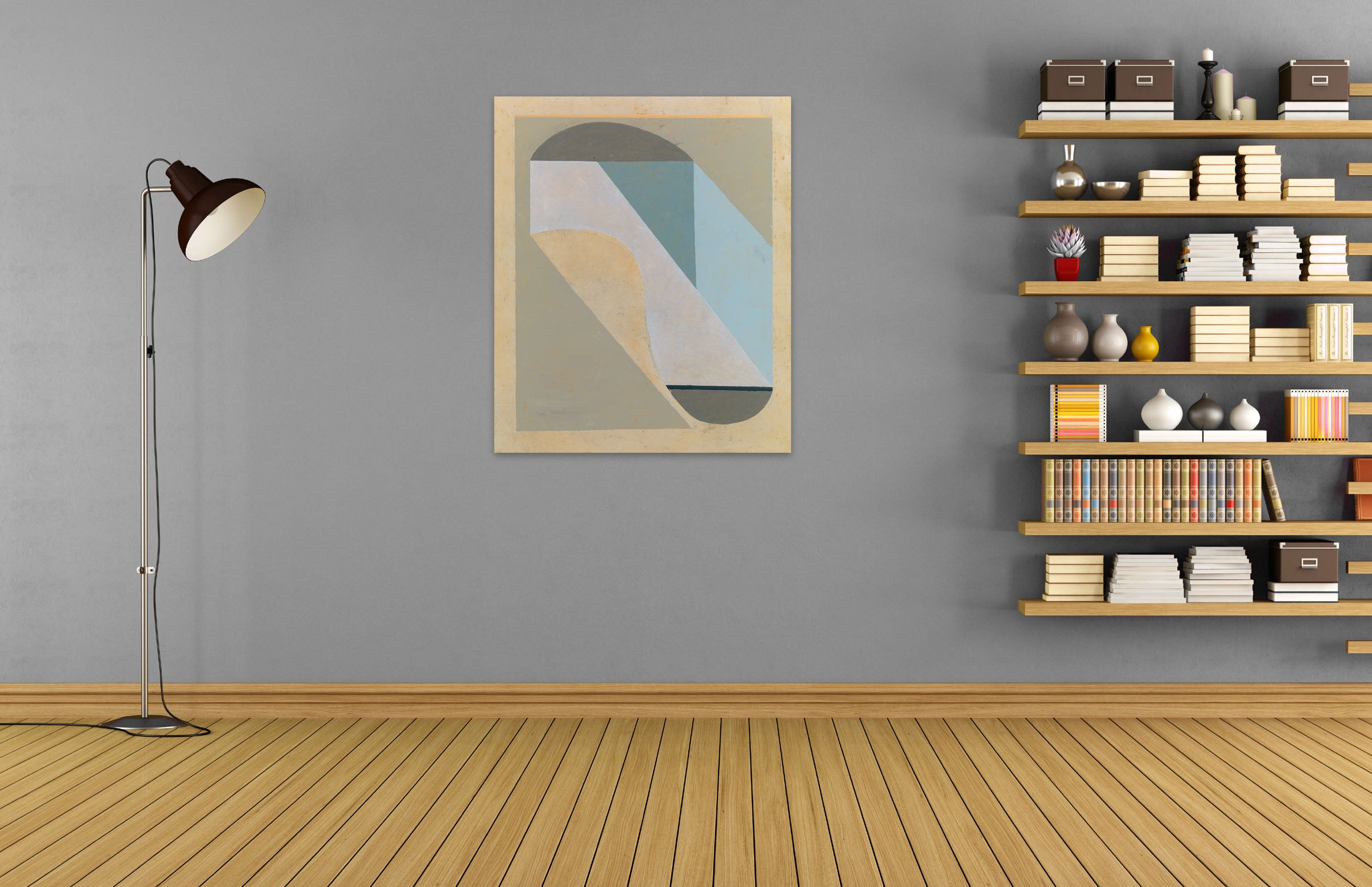 Artwork by Jeremy Annear, Turning Point III, Made of Oil on canvas 