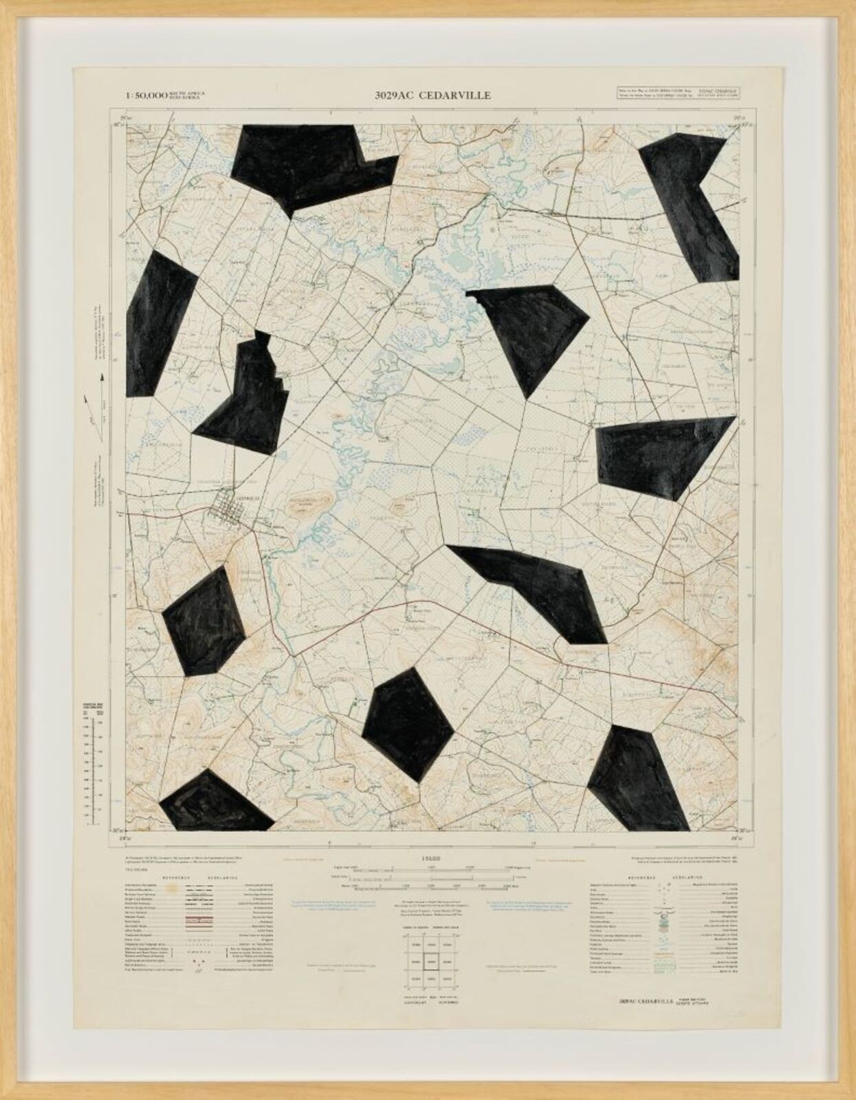 a framed map of the city of london, england