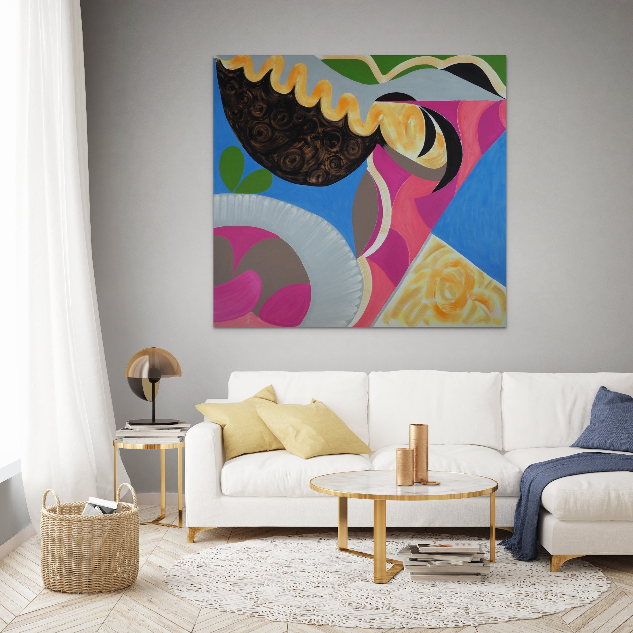 Artwork by Jessica Snow, Confluence - Still Life 1, Made of Oil on canvas 