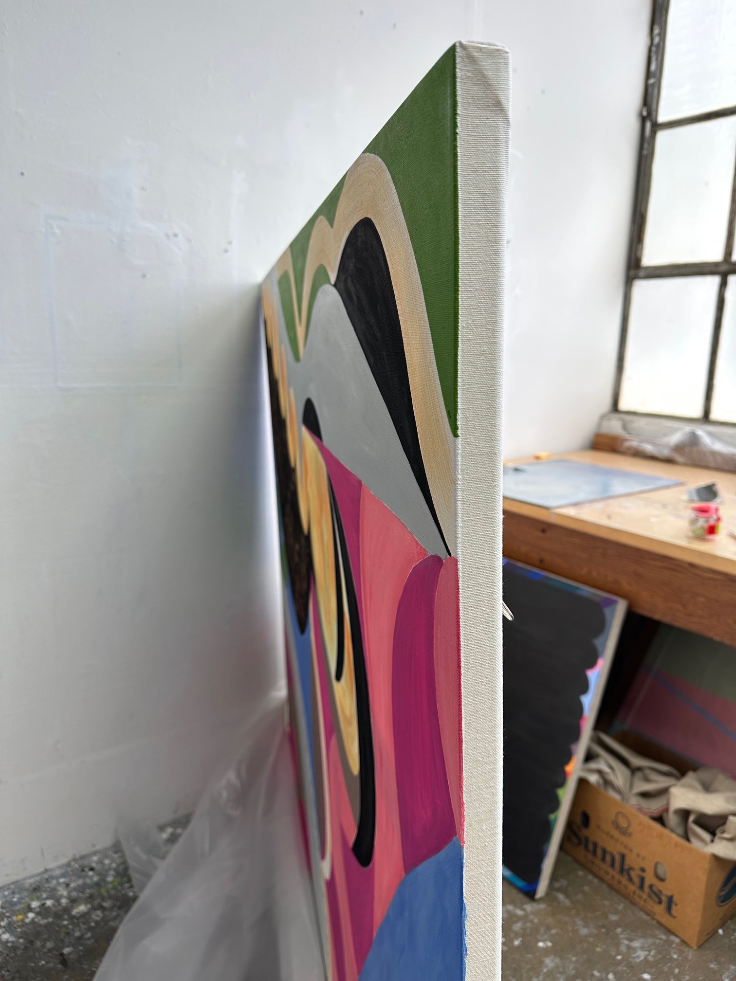 Artwork by Jessica Snow, Confluence - Still Life 1, Made of Oil on canvas 