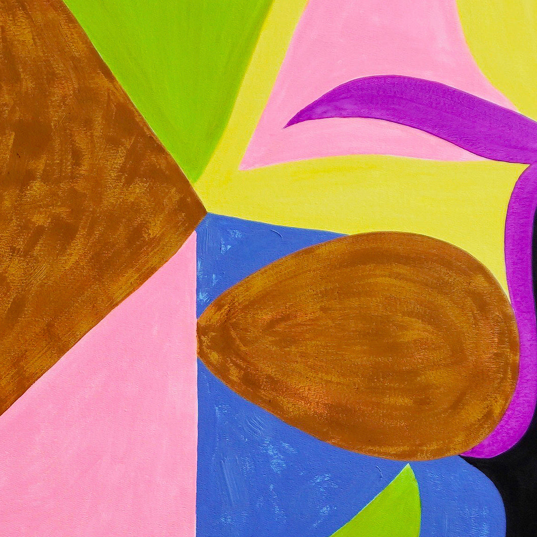 Artwork by Jessica Snow, Flow in the Ever Present 6, Made of Oil and acrylic on canvas 