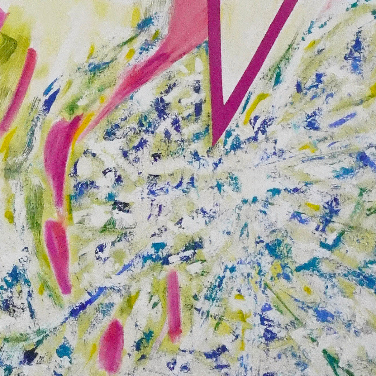 Artwork by Jessica Snow, Flow in the Ever Present 9, Made of Oil and acrylic on canvas 