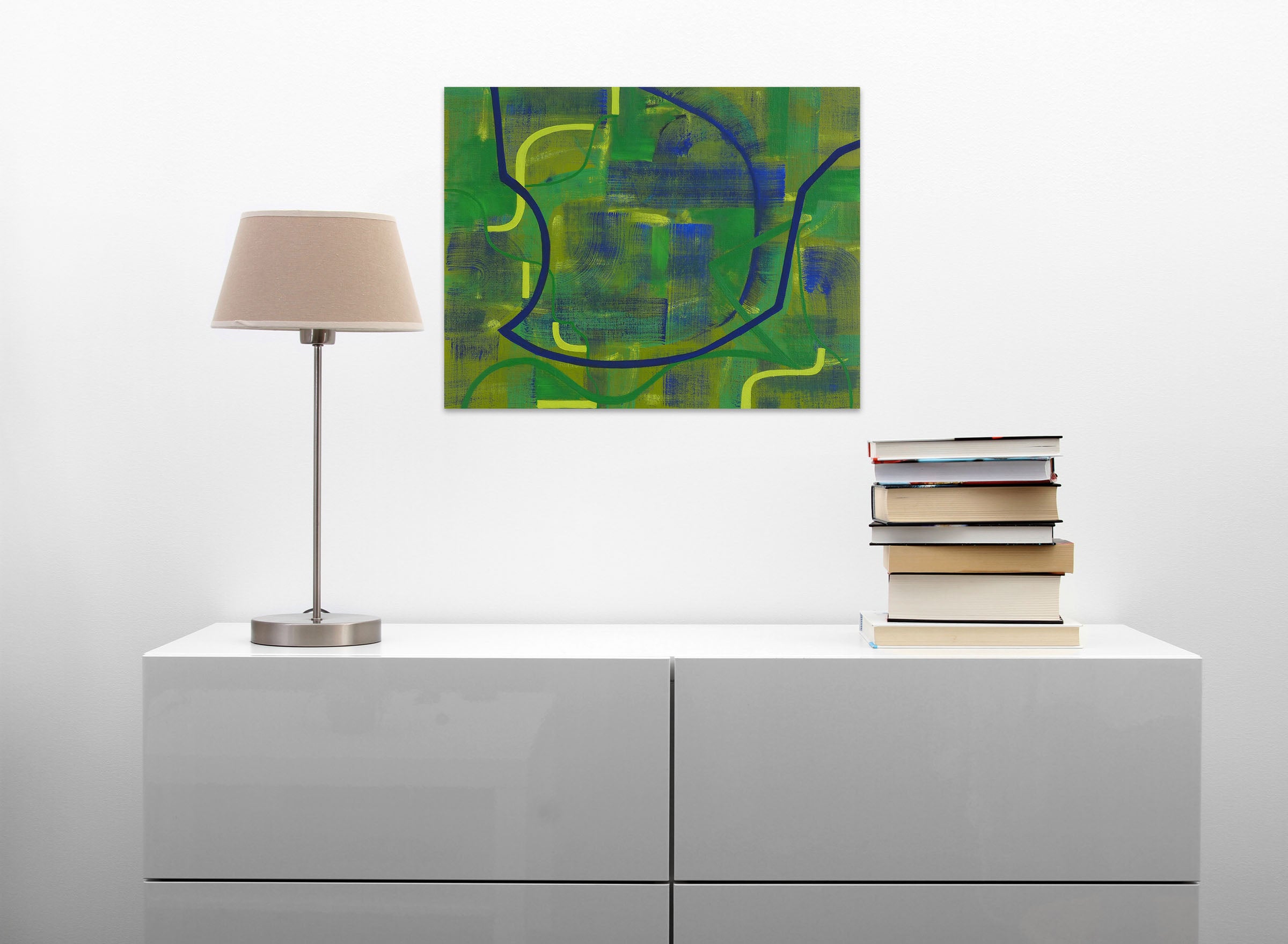 Artwork by Jessica Snow, Terra Incognita (Le Pavé de France 5), Made of Oil on linen stretched on panel 