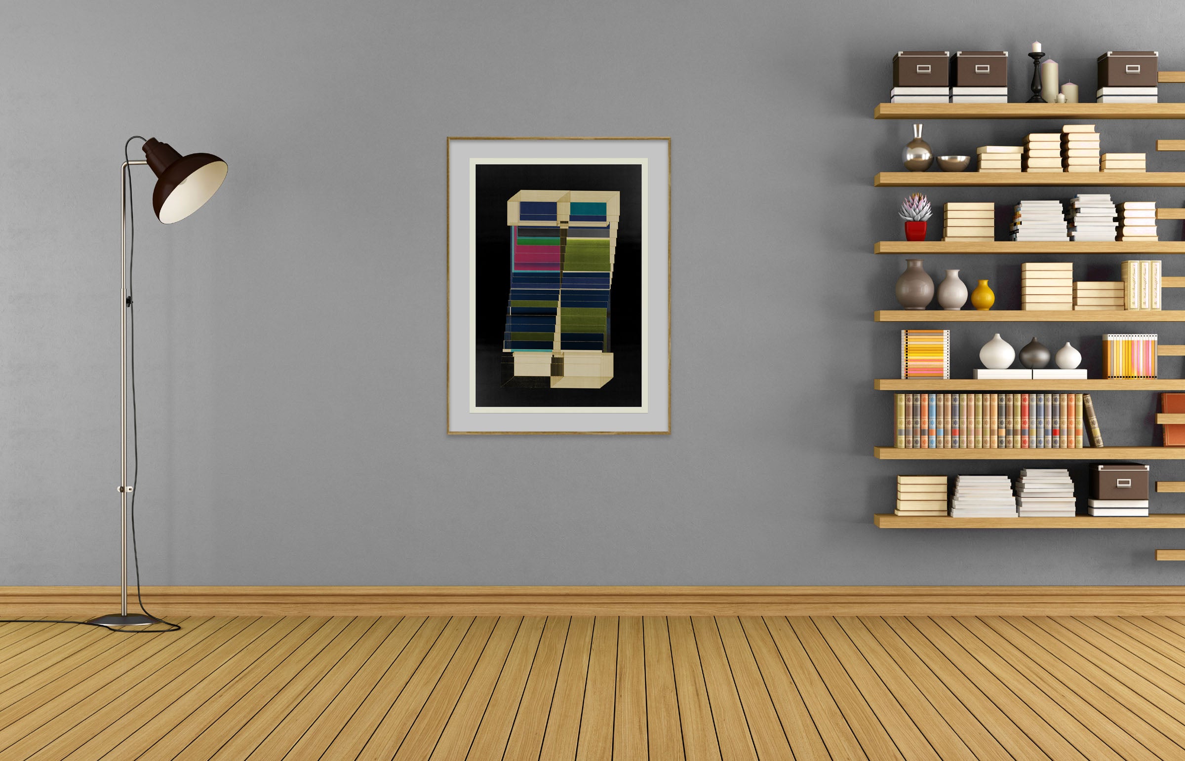 Artwork by Jesus Perea, M323, Made of Digital creation, printed on Hahnemuhle Photo Rag de 308 gr. 