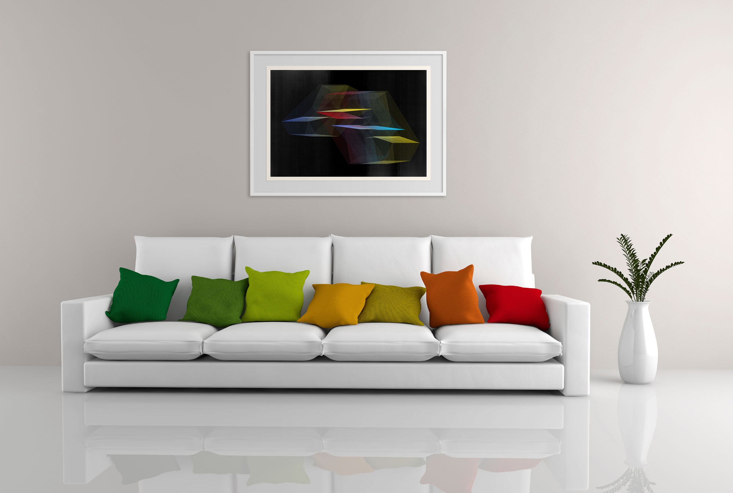 Artwork by Jesus Perea, M377, Made of Digital creation, printed on Hahnemuhle Photo Rag de 308 gr. 