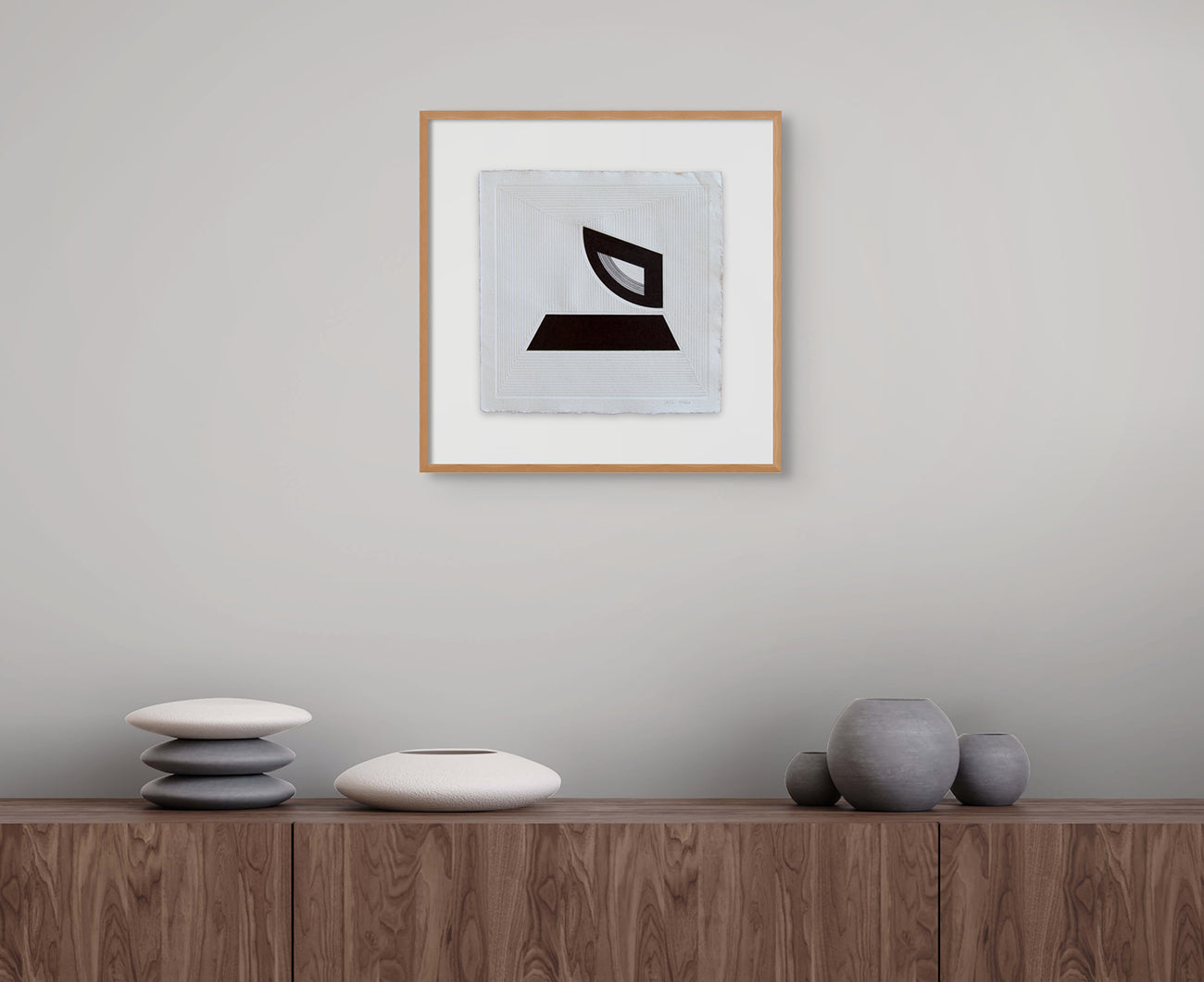 Artwork by Jesus Perea, Untitled 10, Made of Ink and Perforantions on Indian Paper 