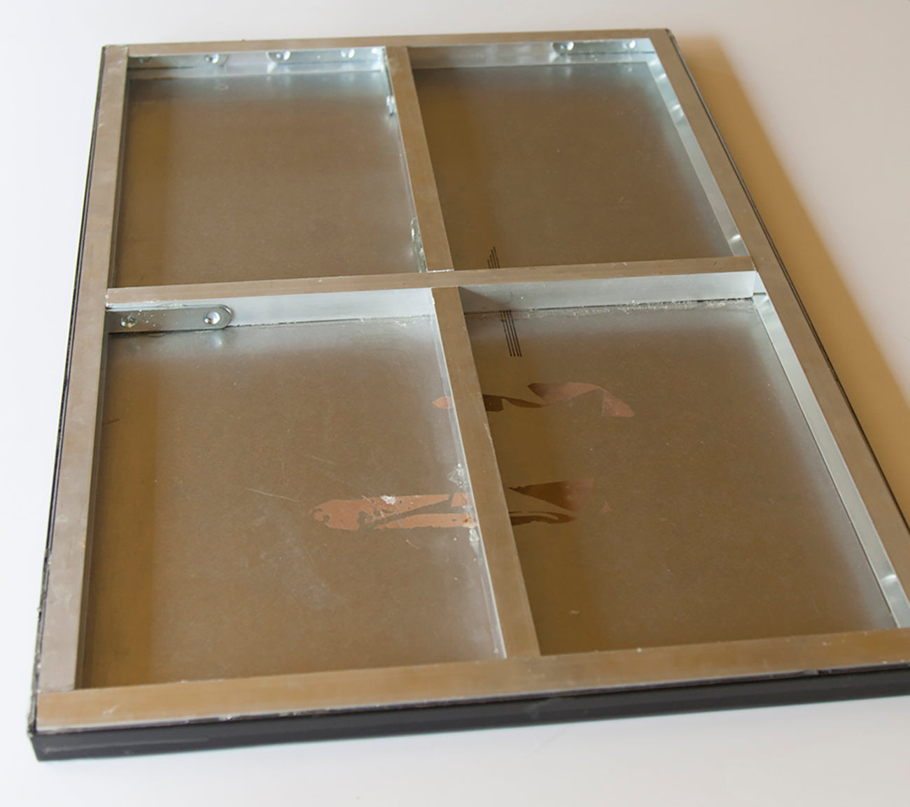 Artwork by Jesus Perea, Untitled 2, Made of Mixed media - tapes, acrylic and resin on aluminium 