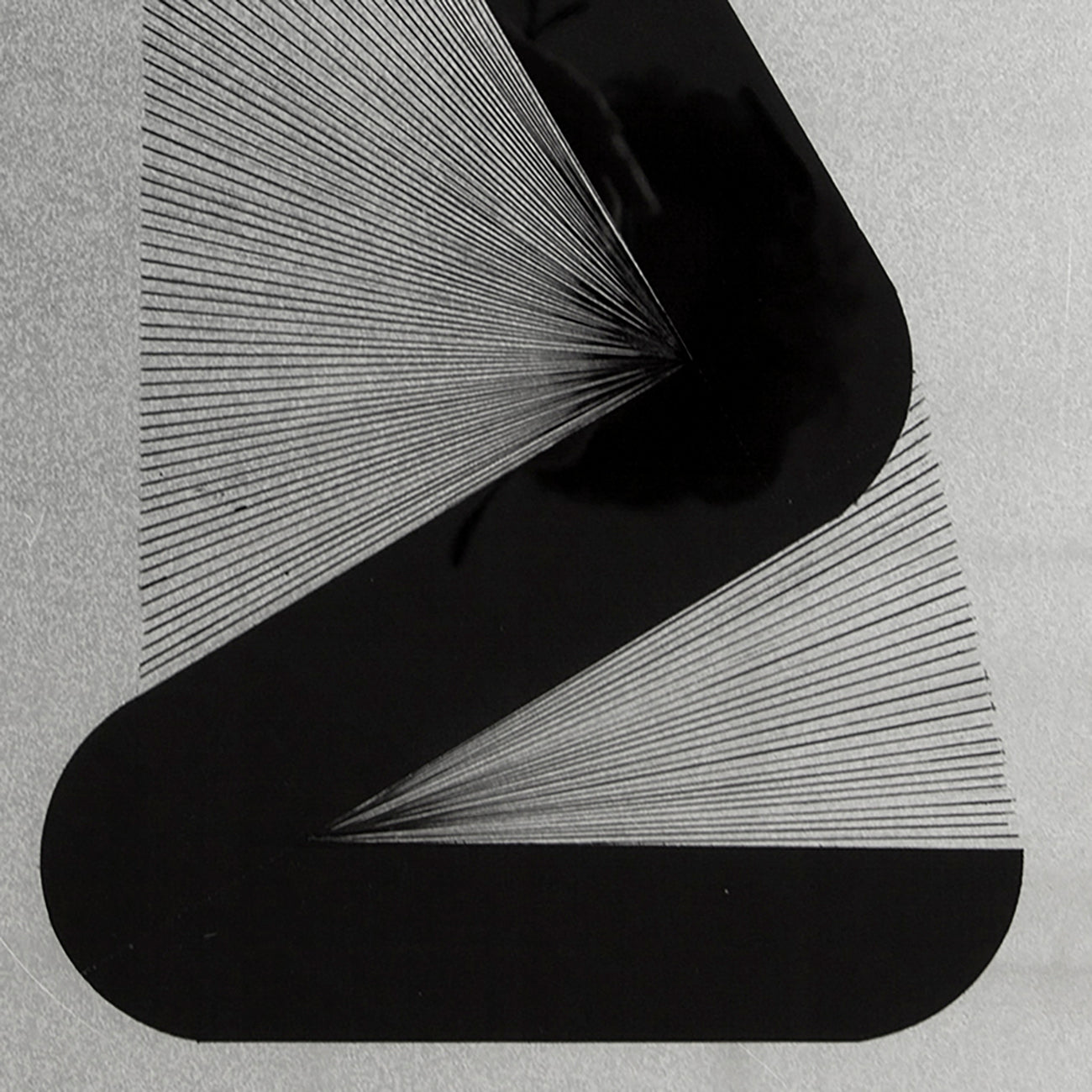 Artwork by Jesus Perea, Untitled 2, Made of Mixed media - tapes, acrylic and resin on aluminium 