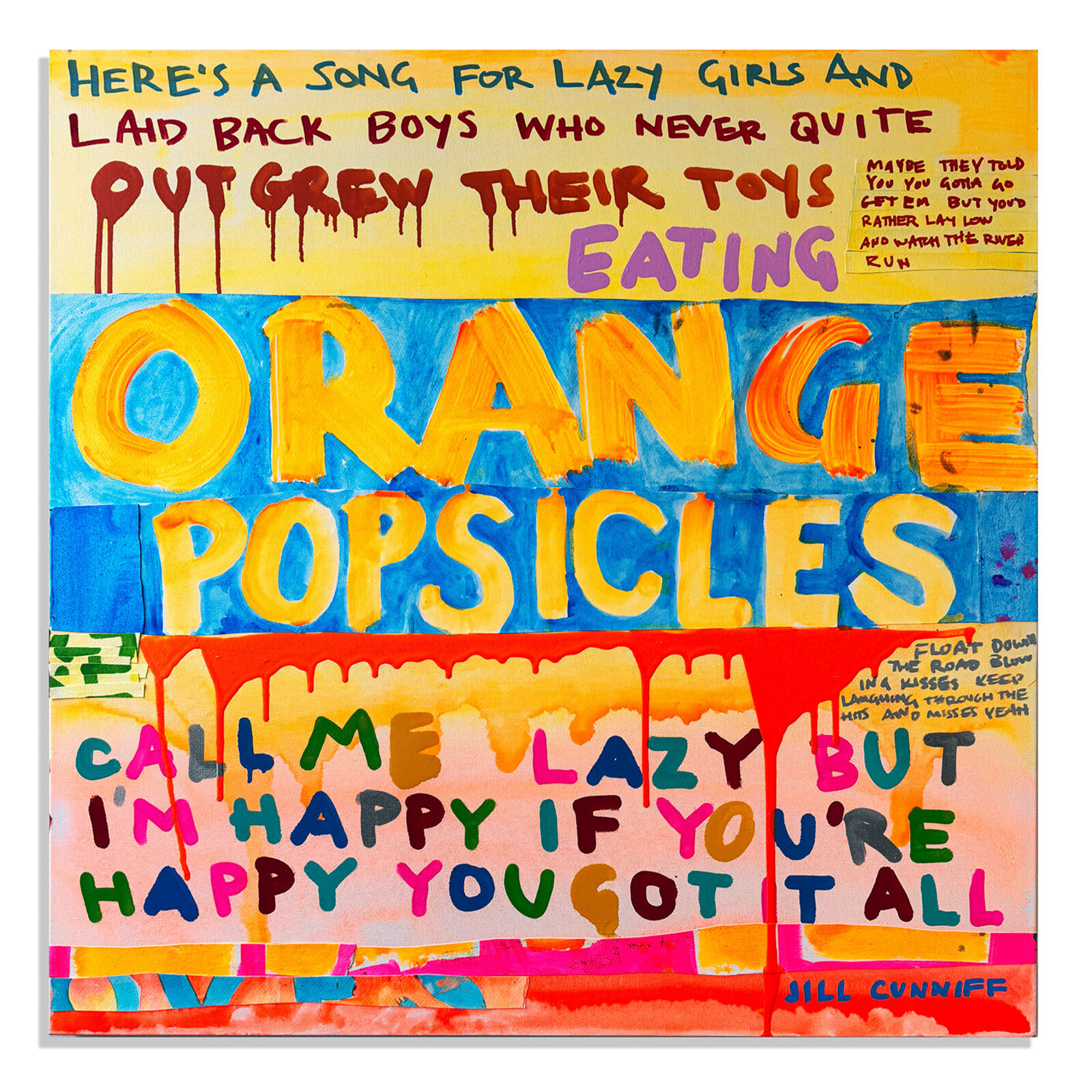 orange popsicles by jill conniff